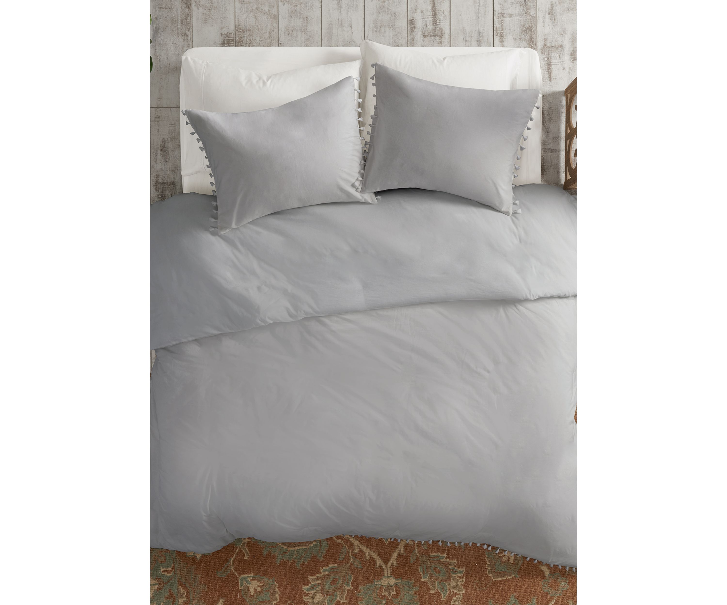 Lillian 3 Piece Cotton Duvet Cover Set