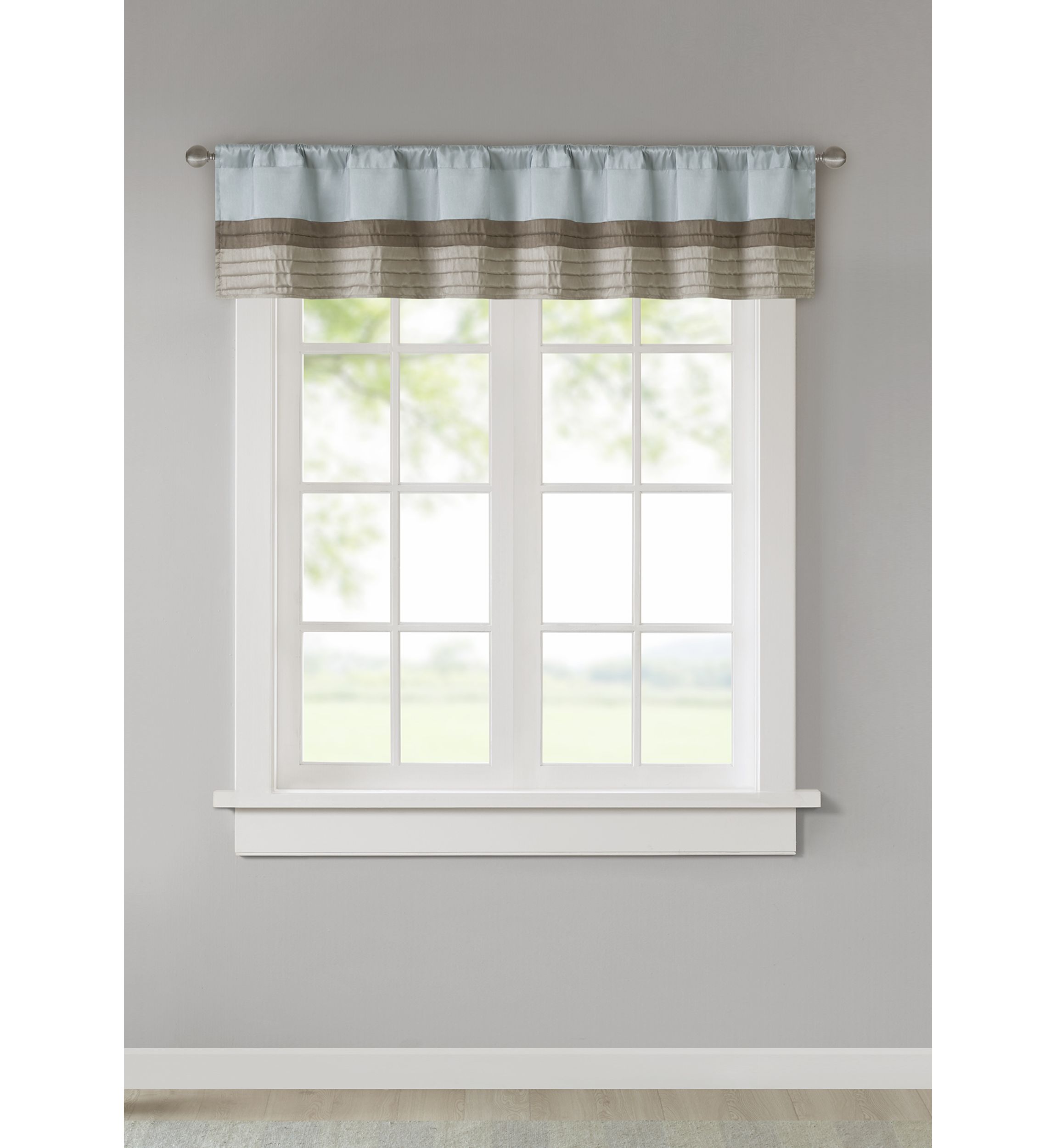 Amherst Polyoni Pintuck Window Valance