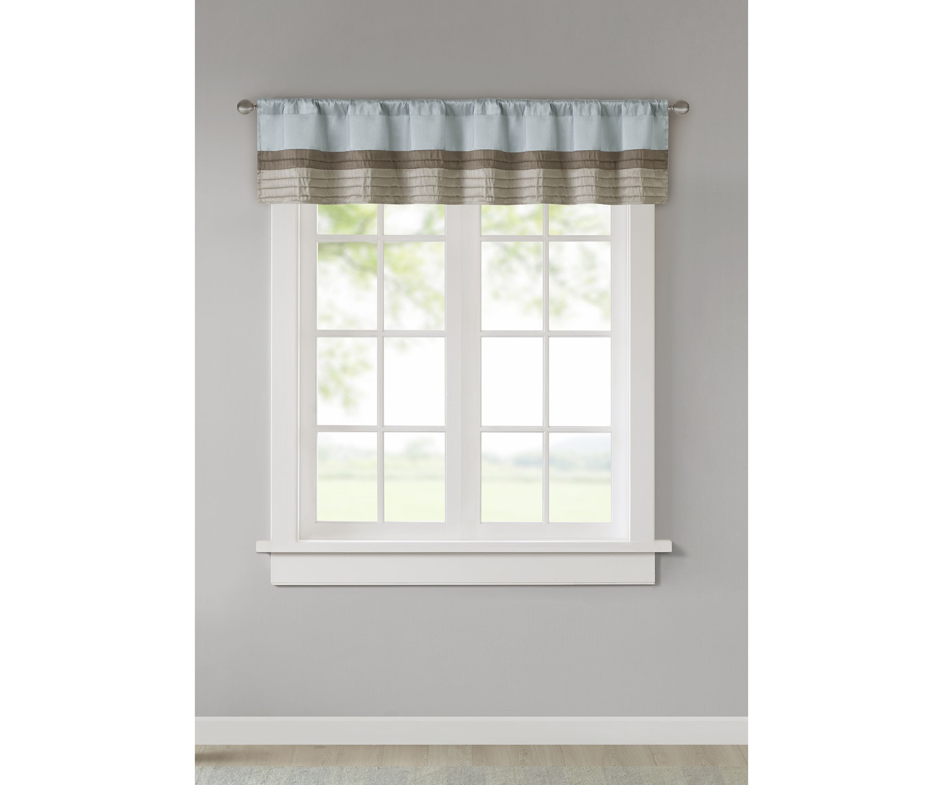 Amherst Polyoni Pintuck Window Valance