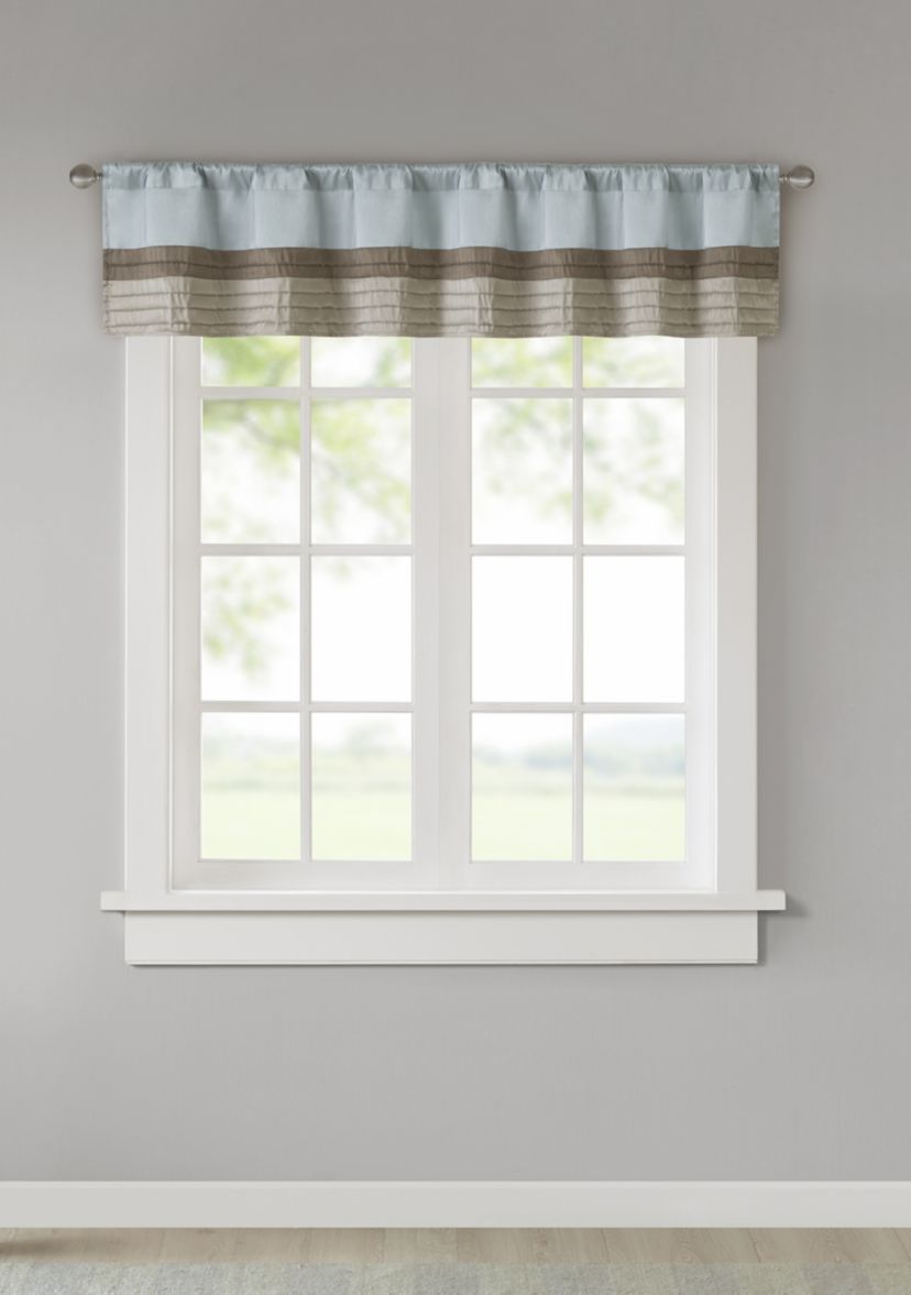 Amherst Polyoni Pintuck Window Valance