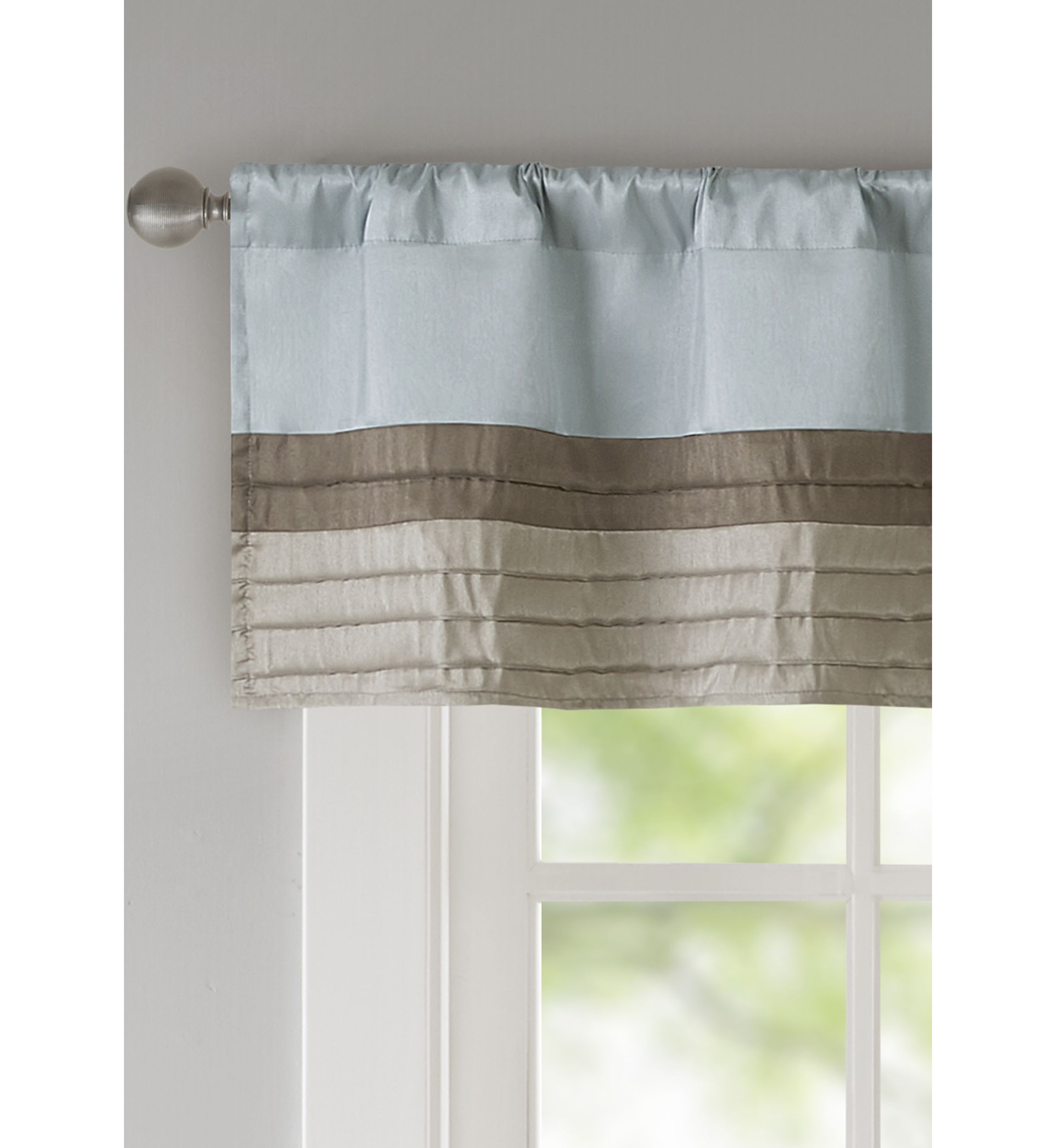 Amherst Polyoni Pintuck Window Valance