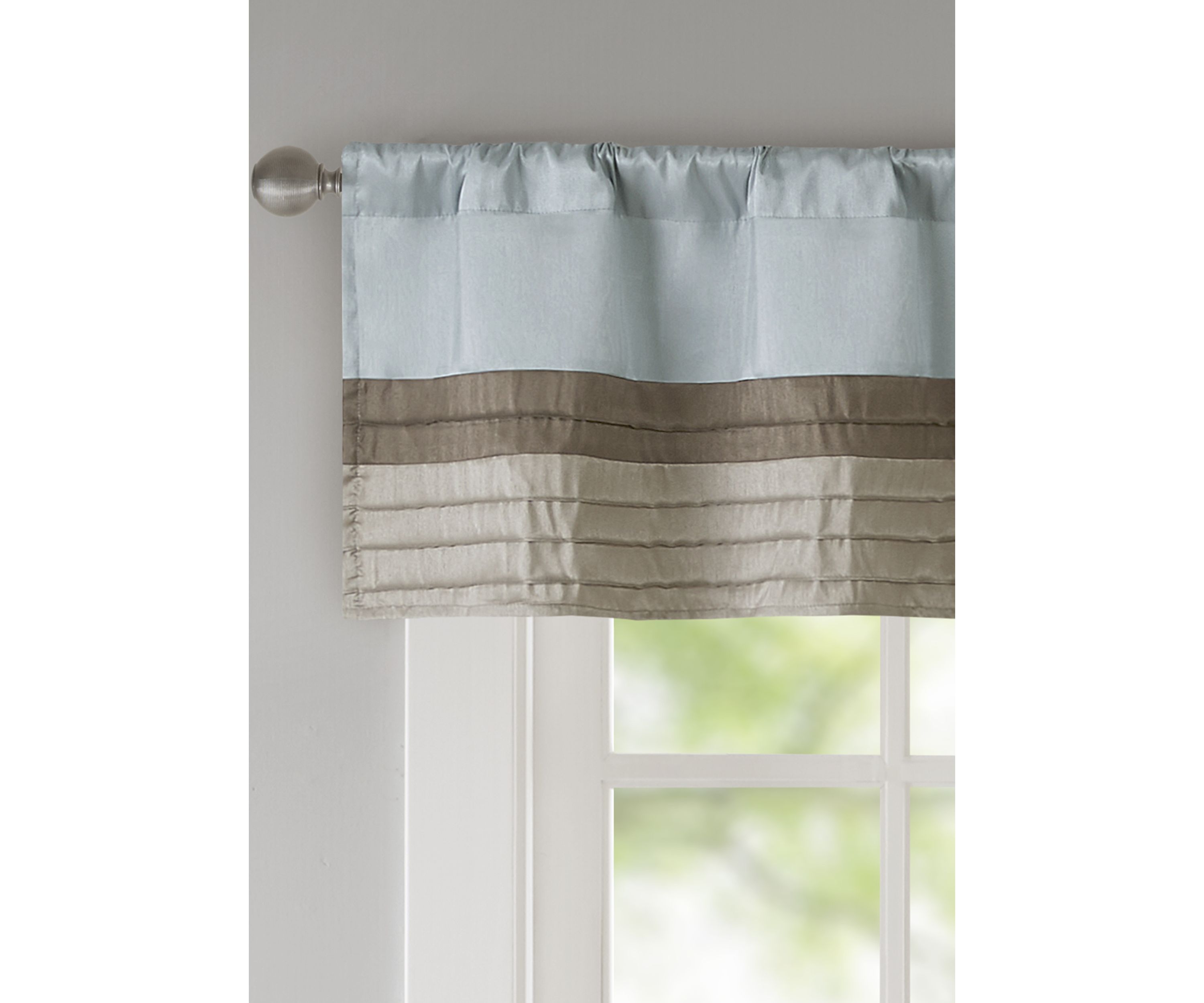 Amherst Polyoni Pintuck Window Valance
