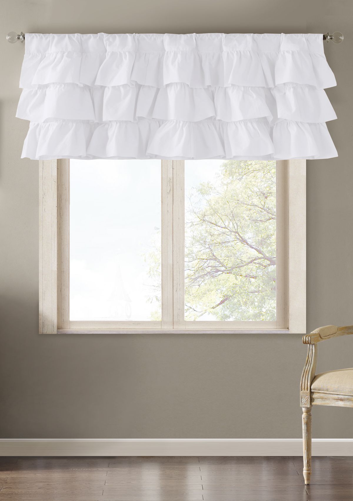 Anna Cotton Oversized Ruffle Valance