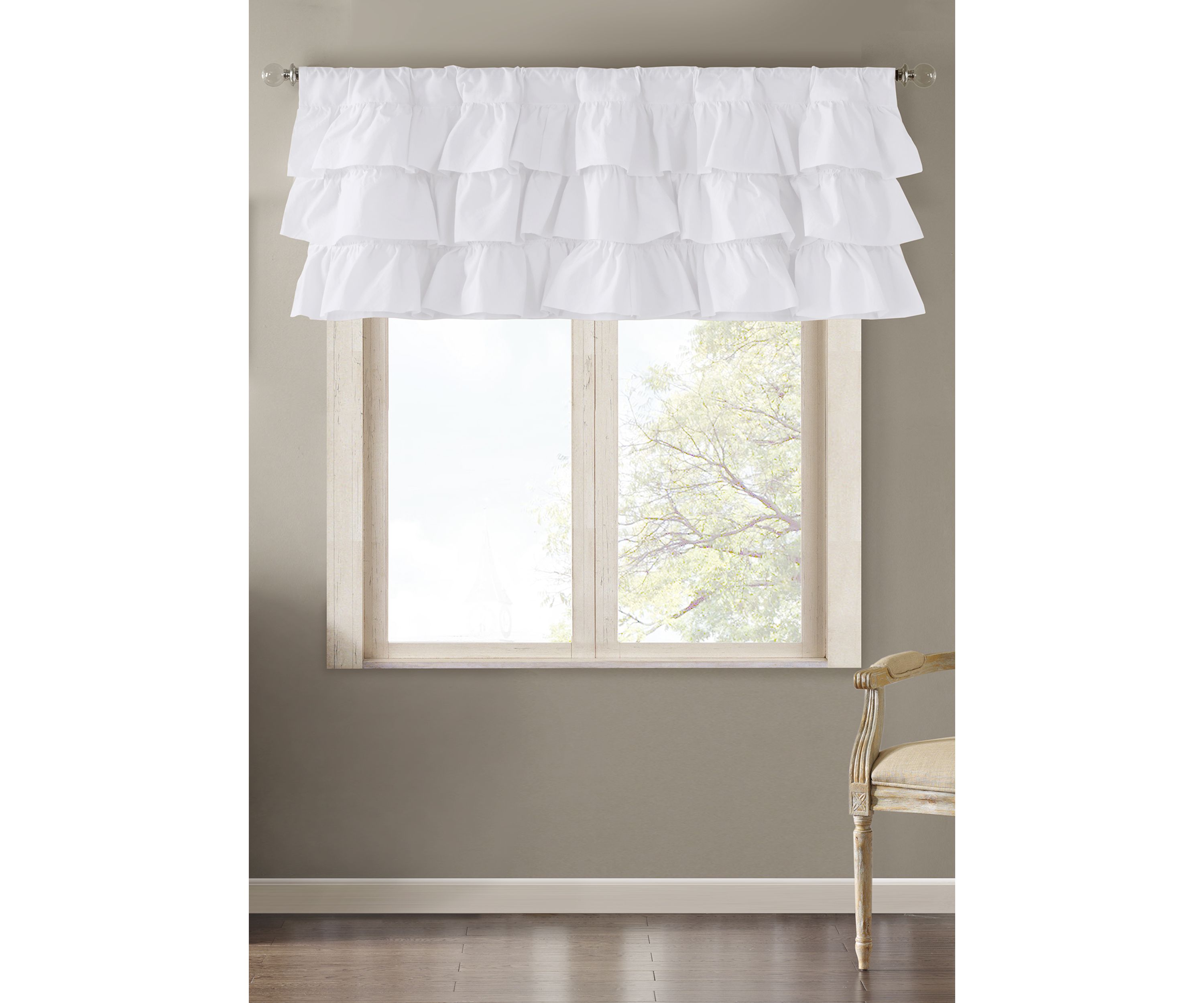 Anna Cotton Oversized Ruffle Valance