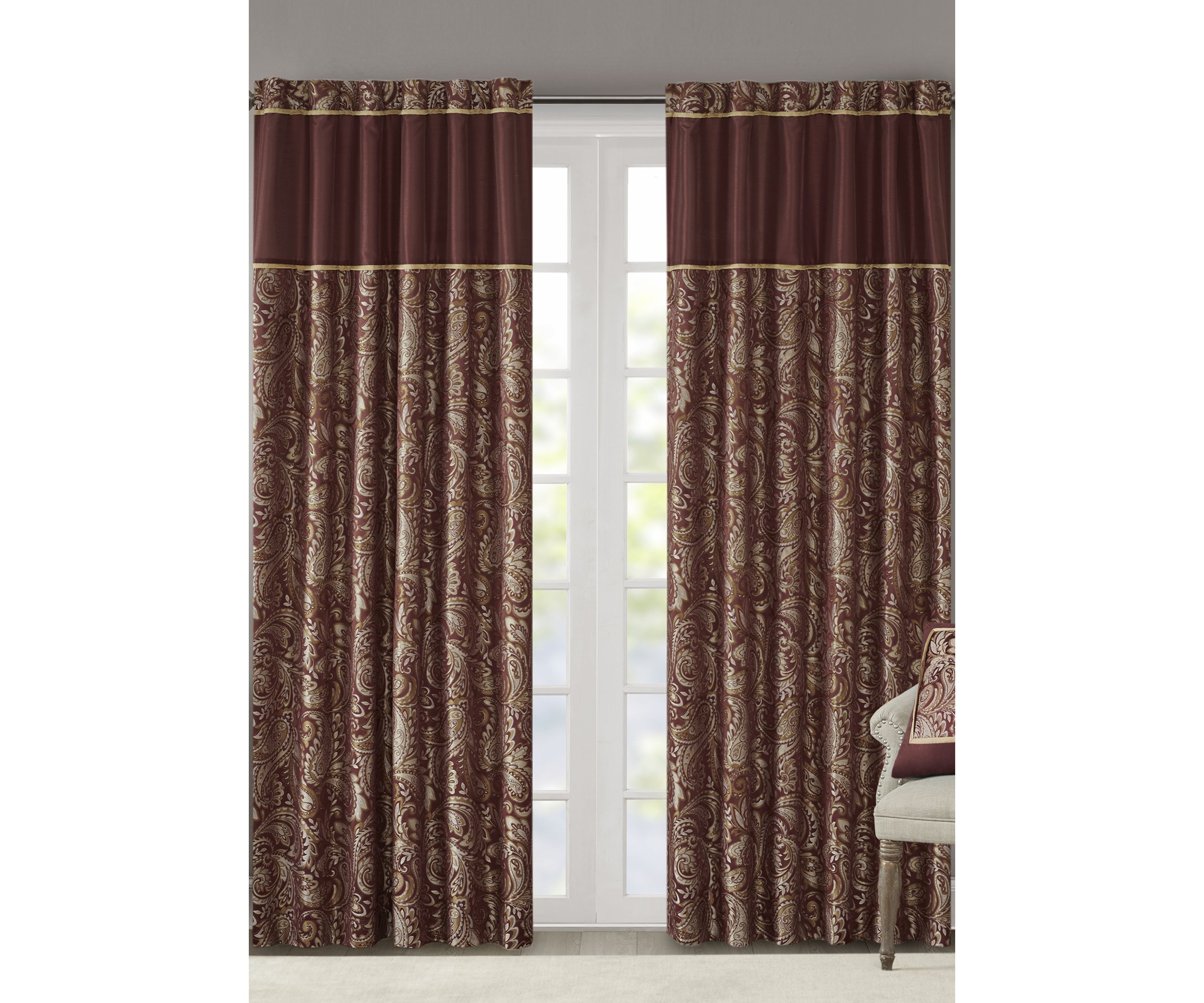 Aubrey Jacquard Panel Pair