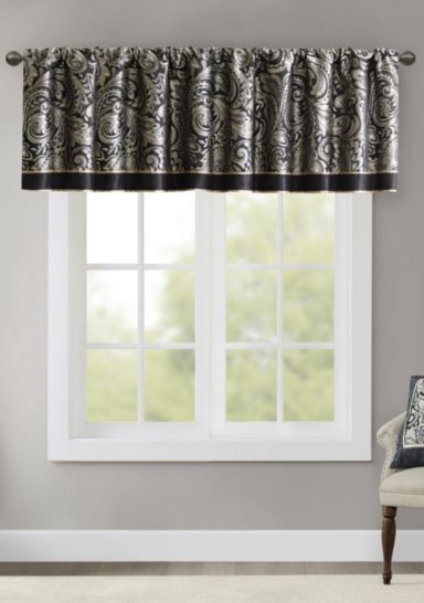 Aubrey Jacquard Window Valance