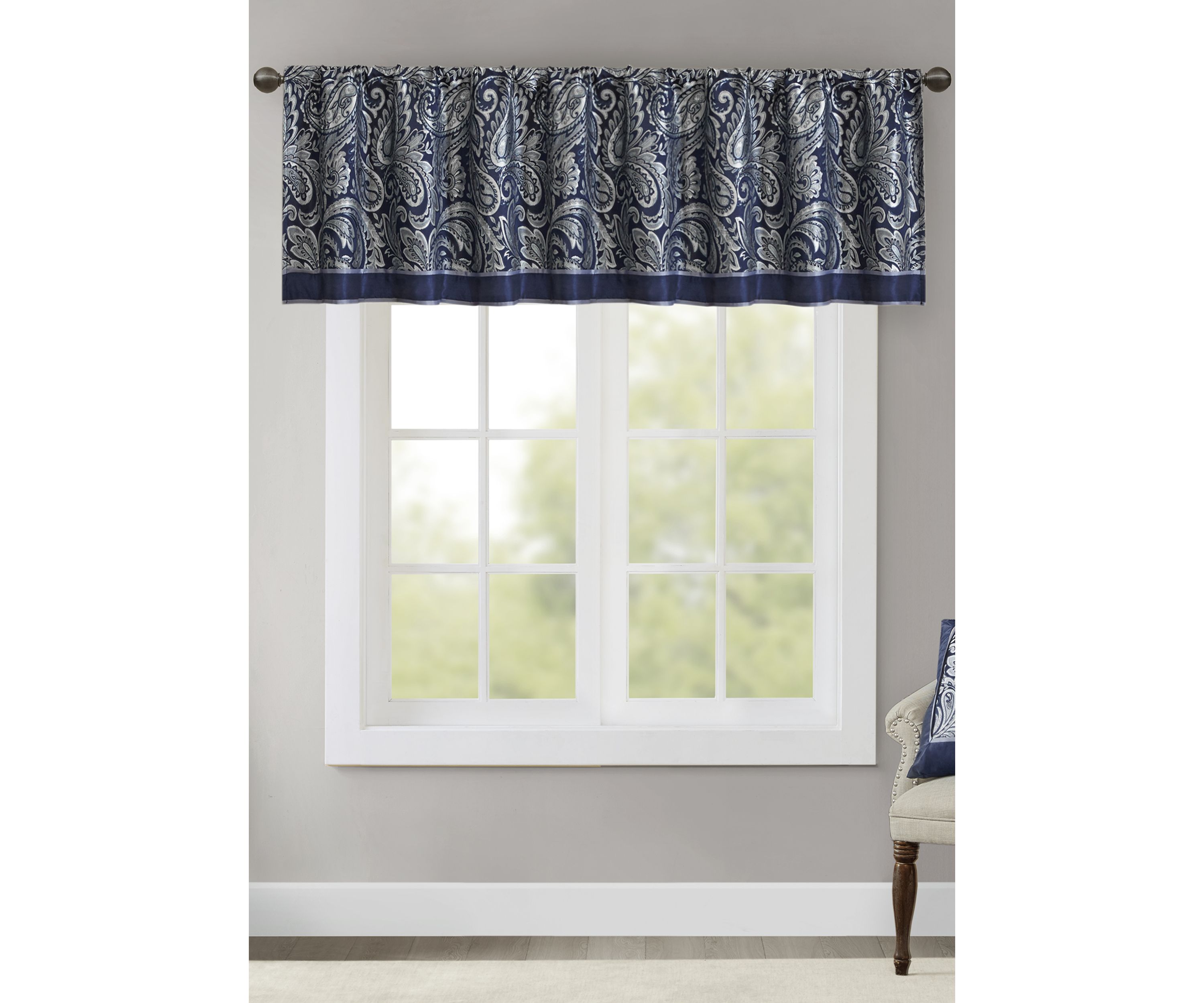 Aubrey Jacquard Window Valance