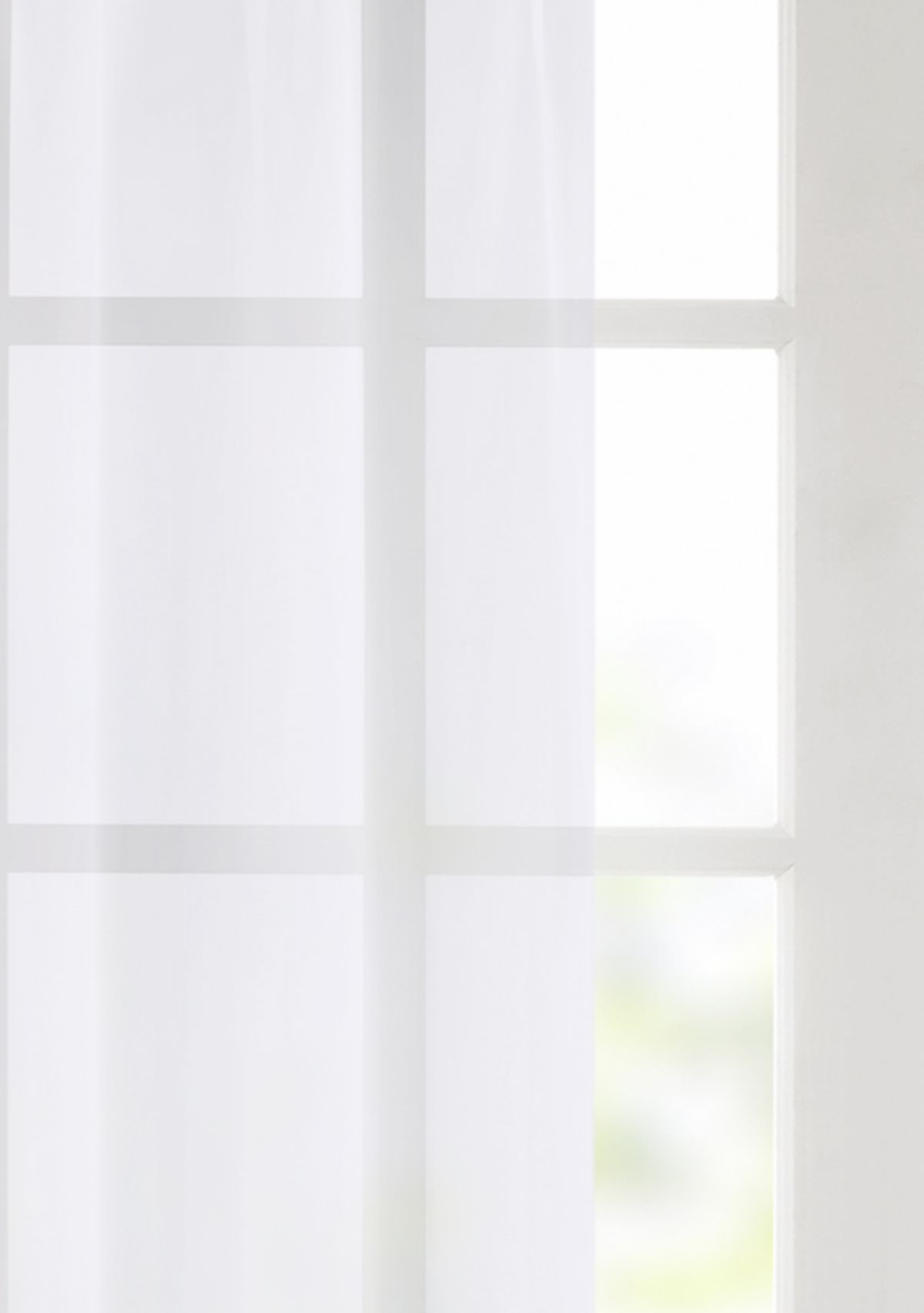 Ceres Twist Tab Voile Sheer Window Pair