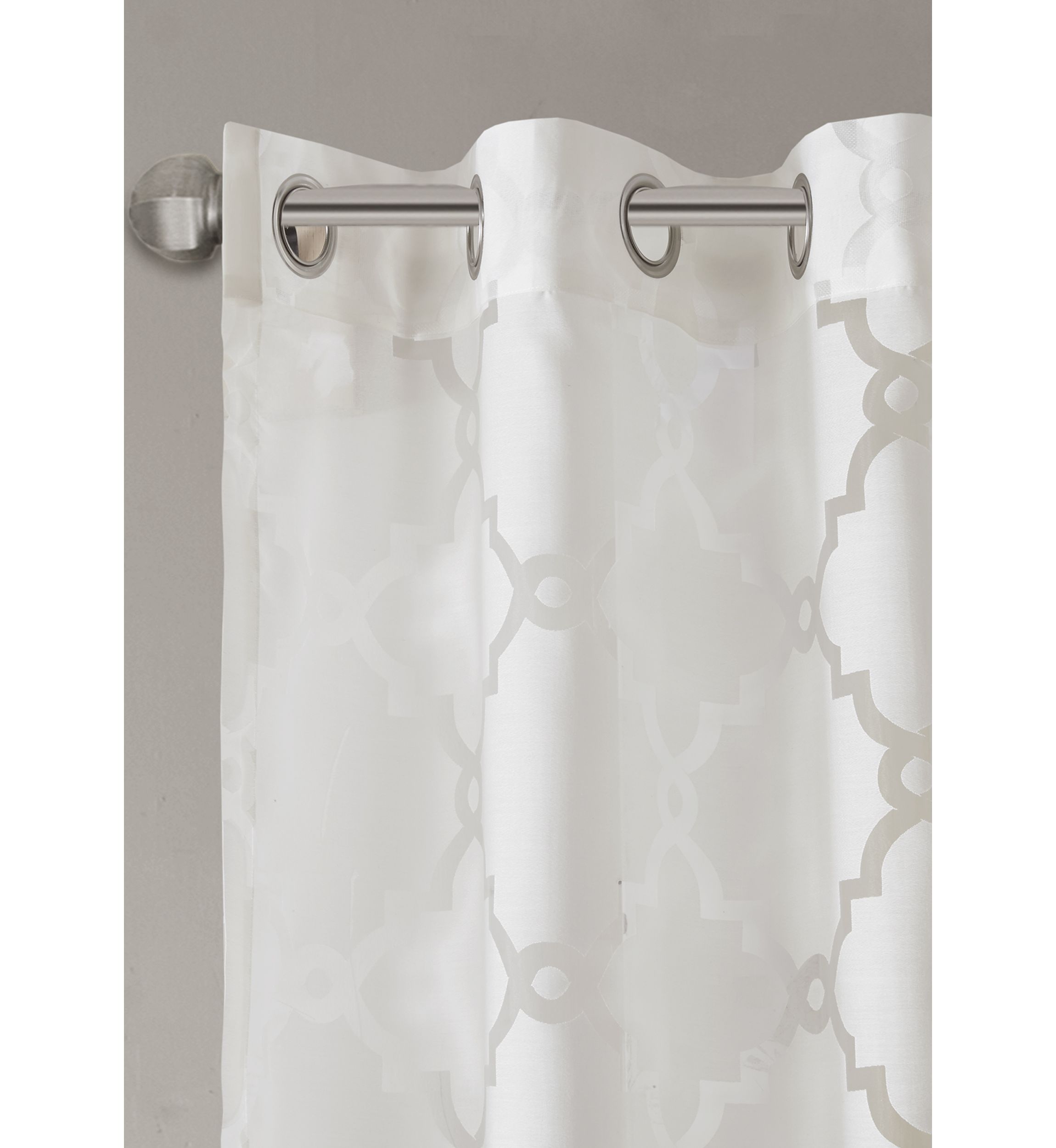 Eden Fretwork Burnout Sheer Panel