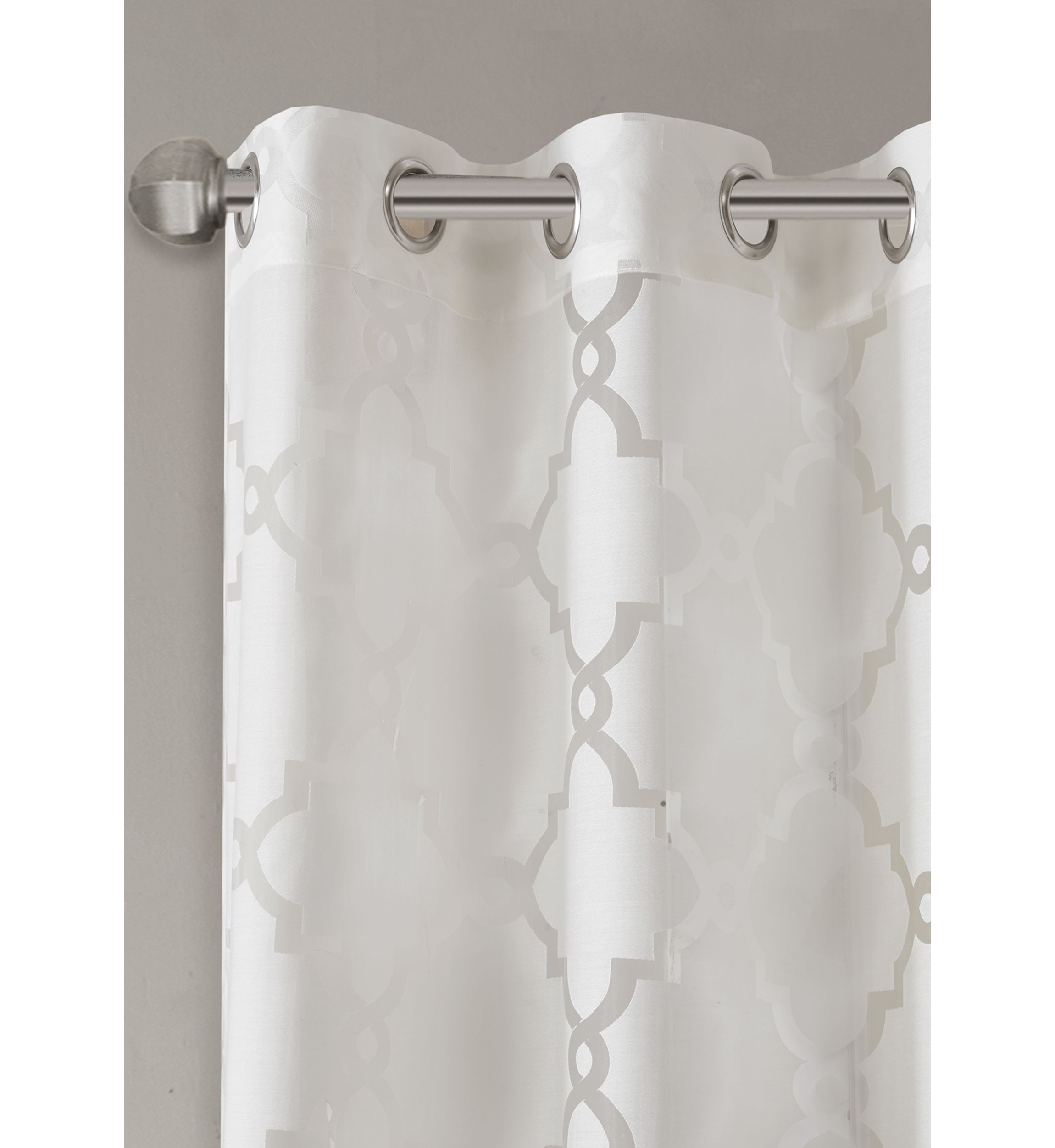Eden Fretwork Burnout Sheer Panel