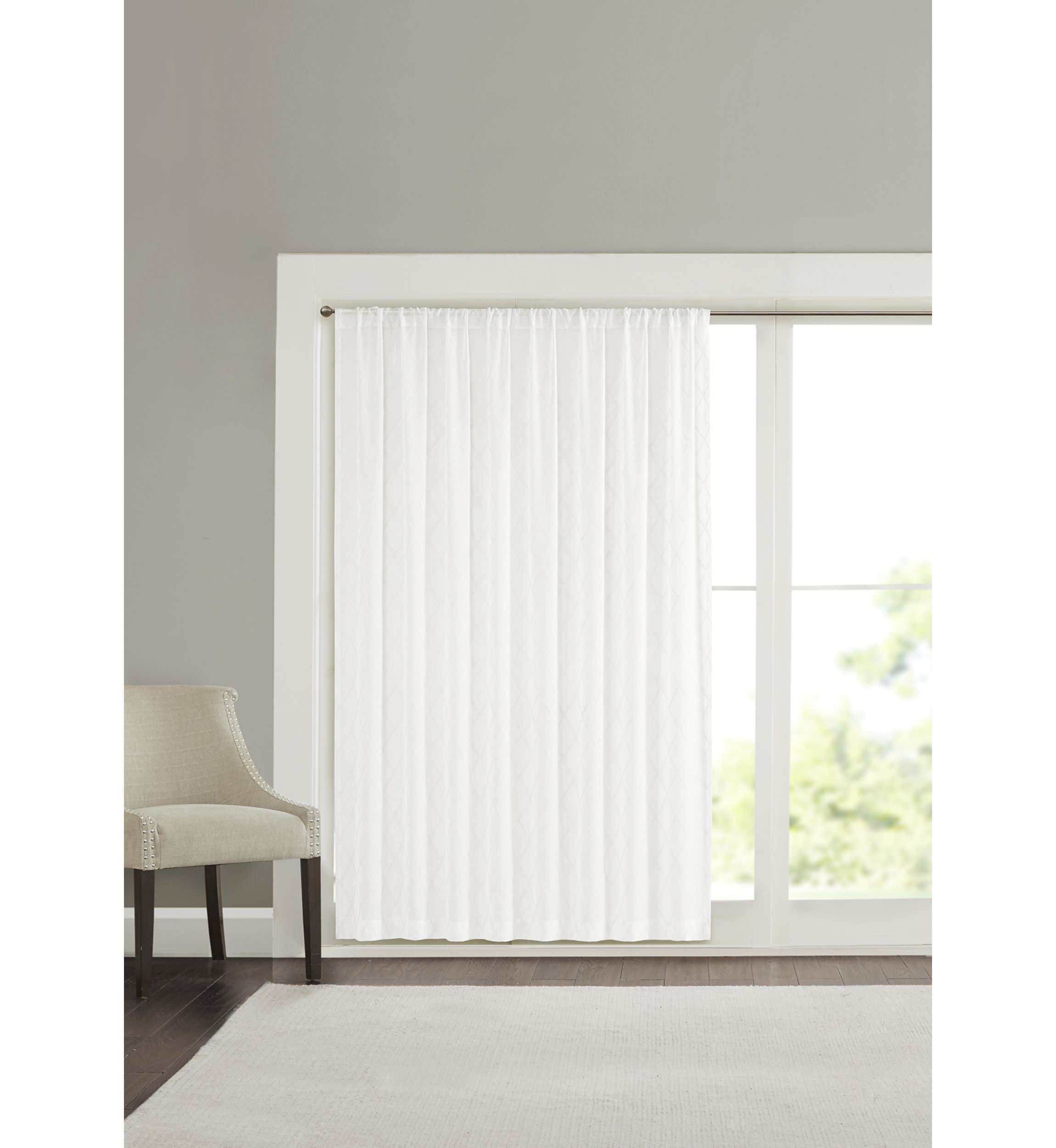 Irina Diamond Sheer Window Curtain