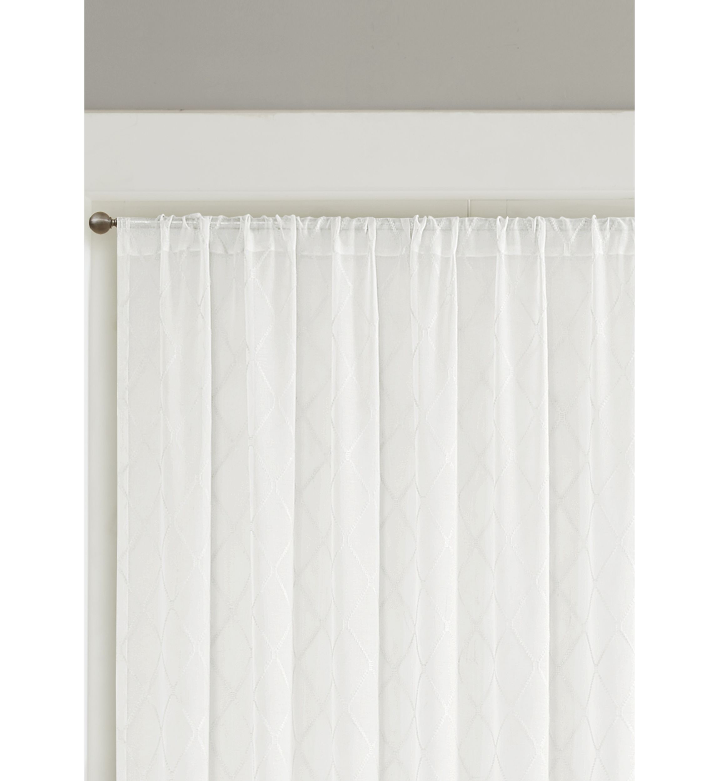 Irina Diamond Sheer Window Curtain