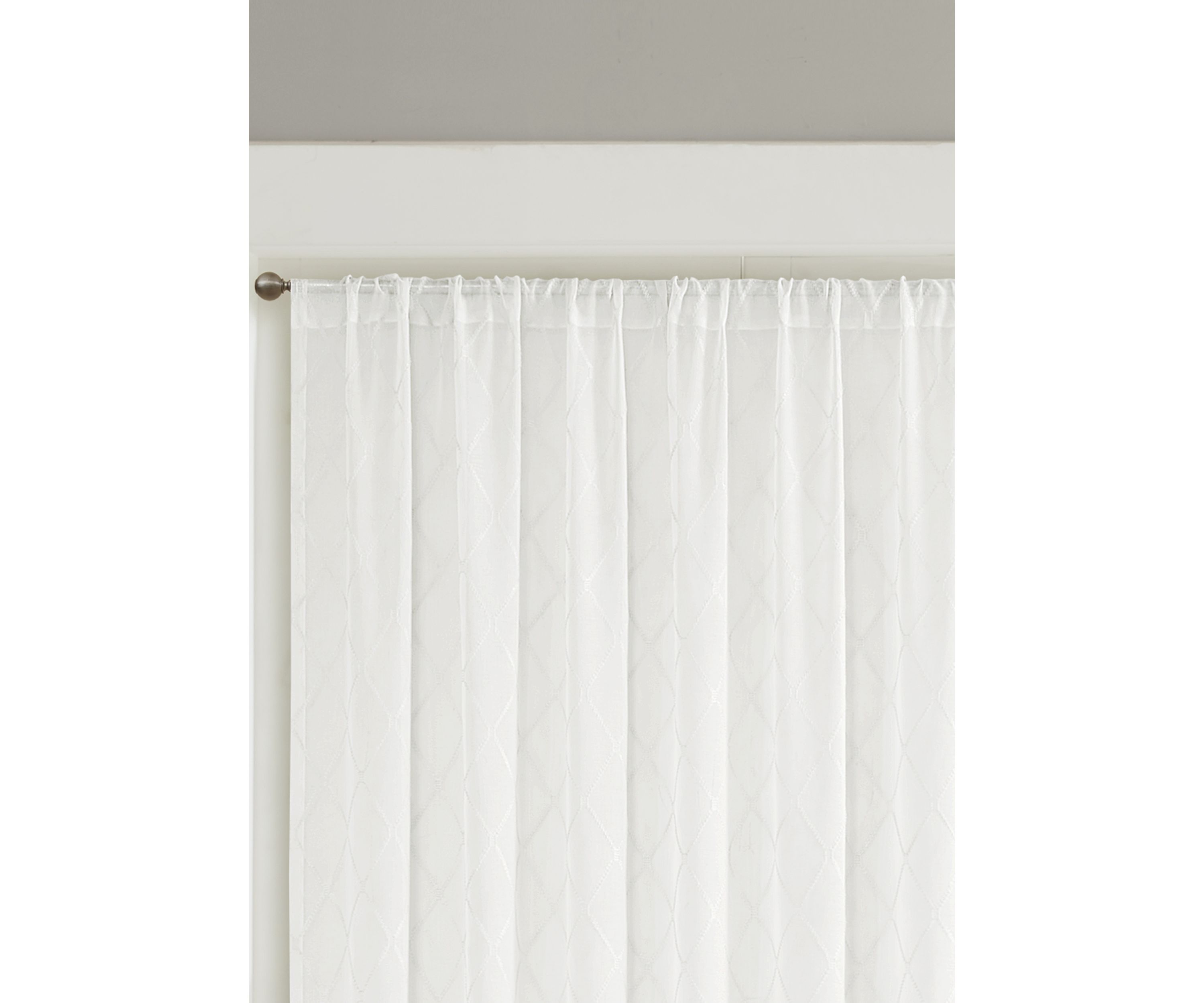Irina Diamond Sheer Window Curtain