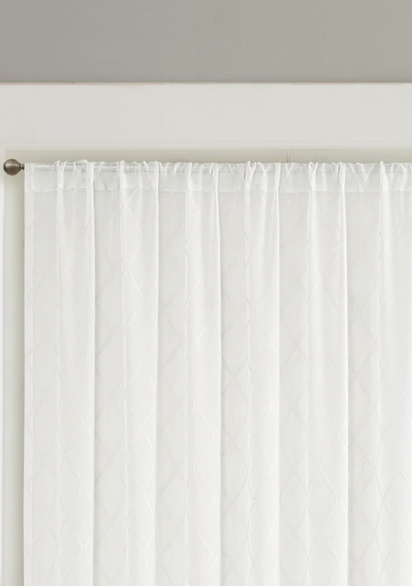 Irina Diamond Sheer Window Curtain