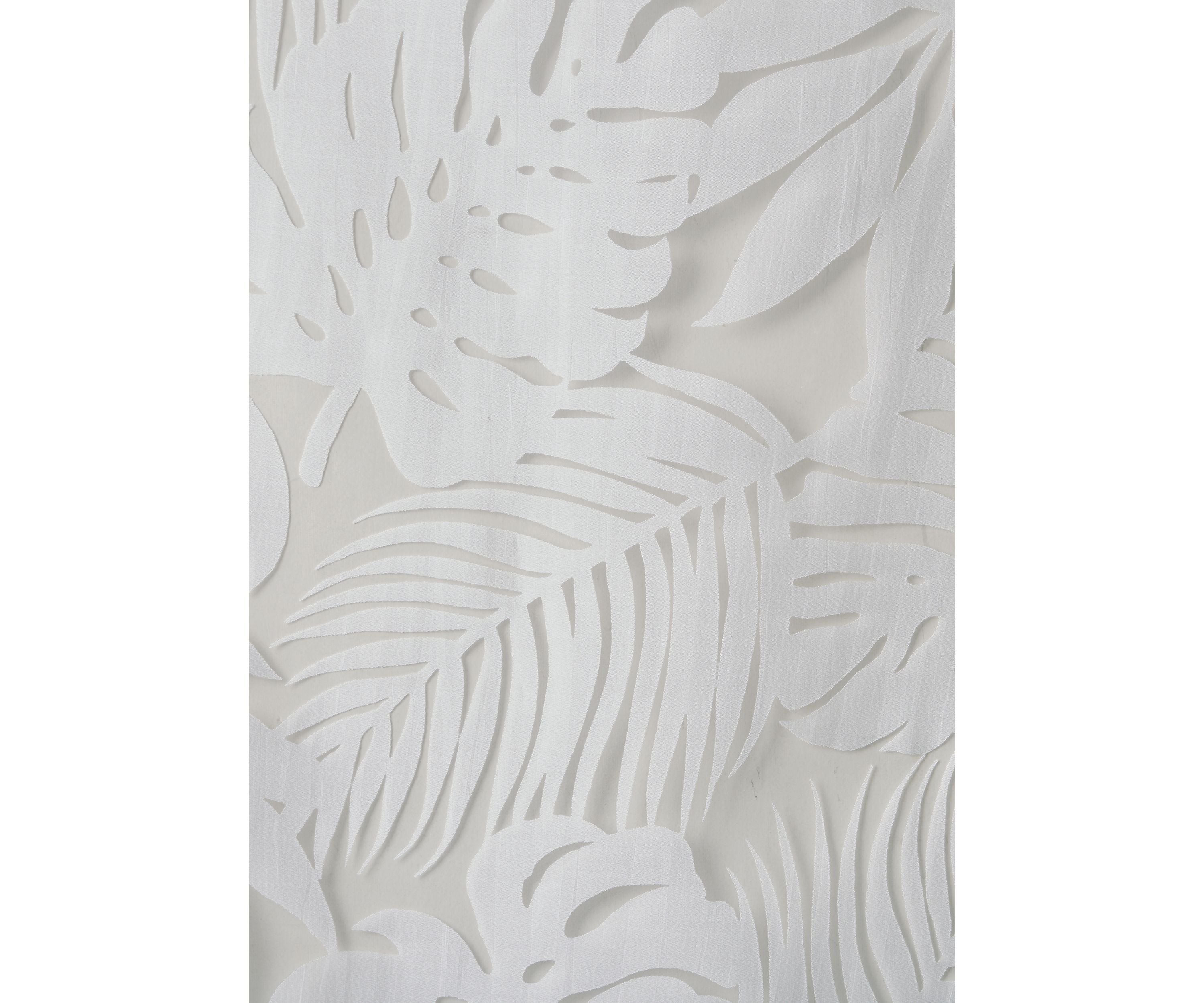 Leilani Palm Leaf Burnout Window Sheer