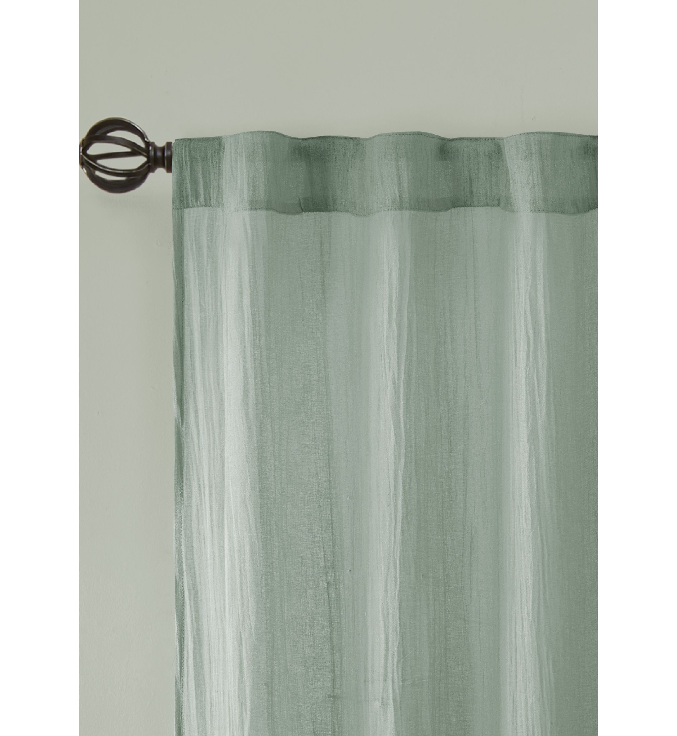 Harper Solid Crushed Window Panel Pair