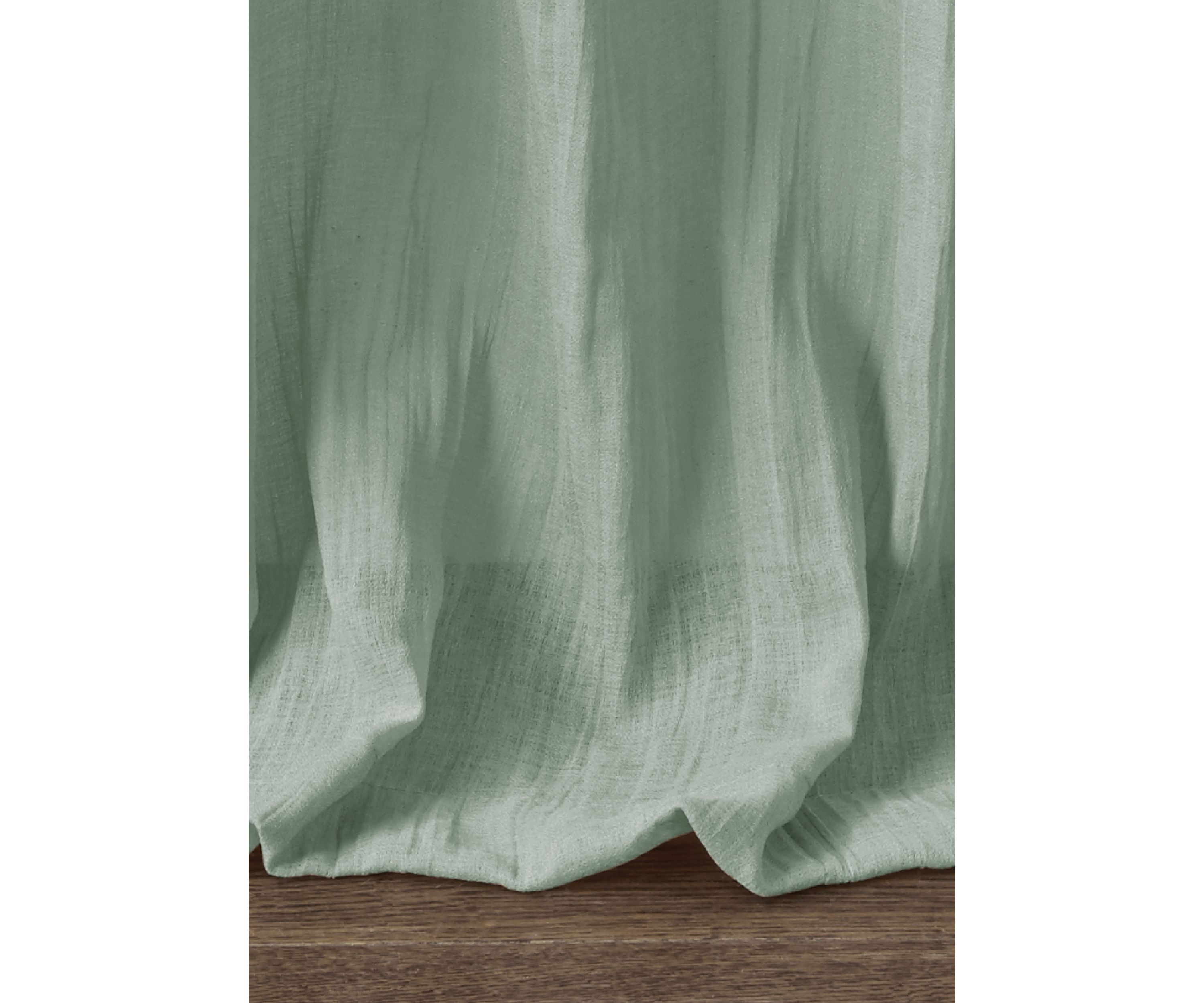 Harper Solid Crushed Window Panel Pair