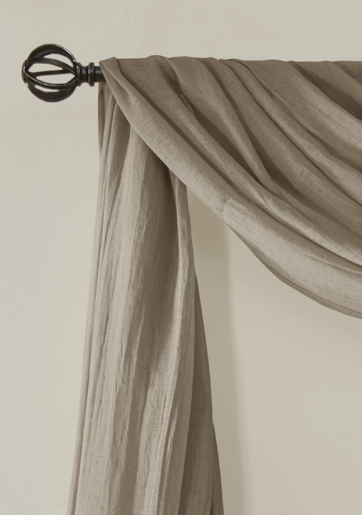 Harper Solid Crushed Scarf Sheer