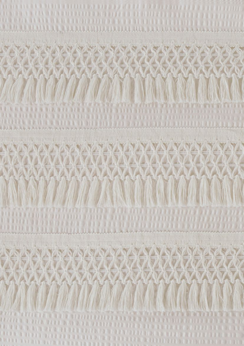 Amaya 3 Piece Cotton Seersucker Comforter Set