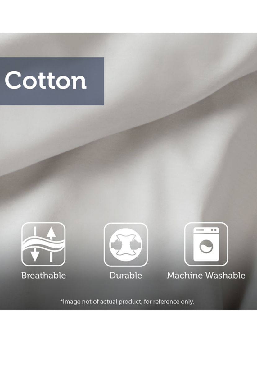 Amaya 3 Piece Cotton Seersucker Comforter Set
