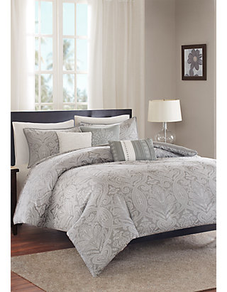 Madison Park Averly 6 Piece Duvet Cover Set Belk