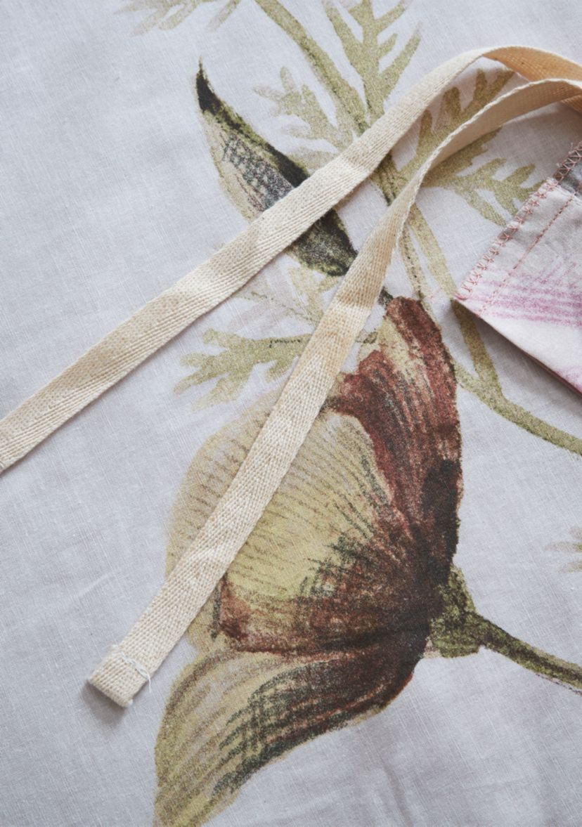 Cassandra 3 Piece Cotton Printed Duvet Cover Set