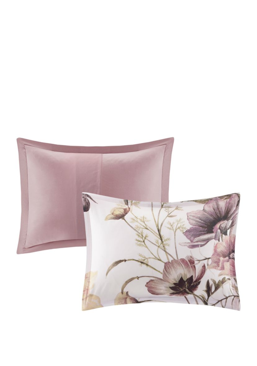 Cassandra 3 Piece Cotton Printed Duvet Cover Set