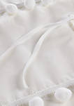 Leona 3 Piece Pompom Cotton Duvet Cover Set