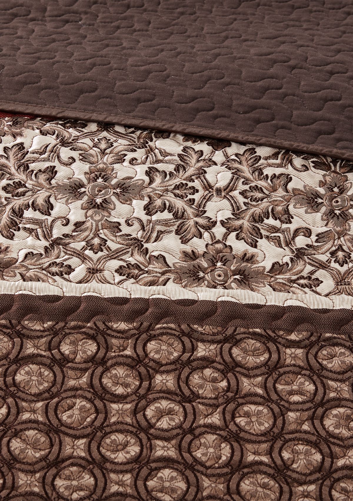 Princeton 5 Piece Reversible Jacquard Bedspread Set