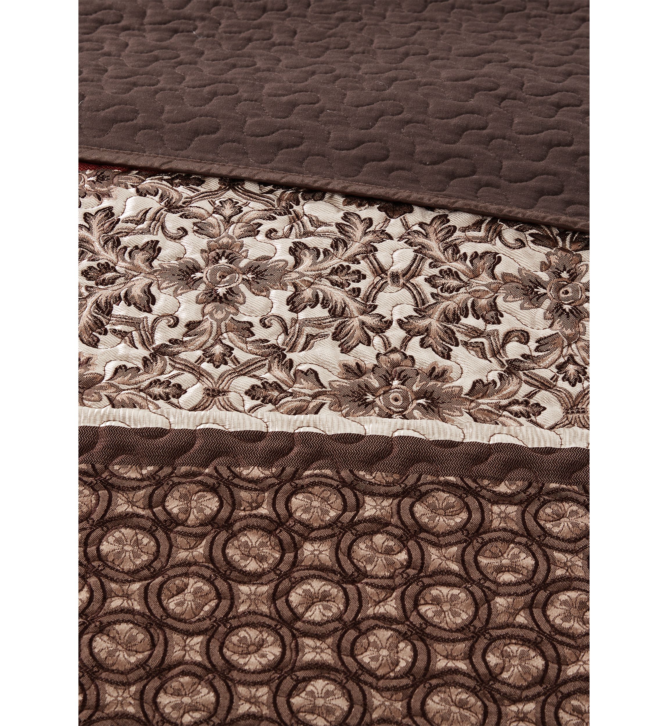 Princeton 5 Piece Reversible Jacquard Bedspread Set