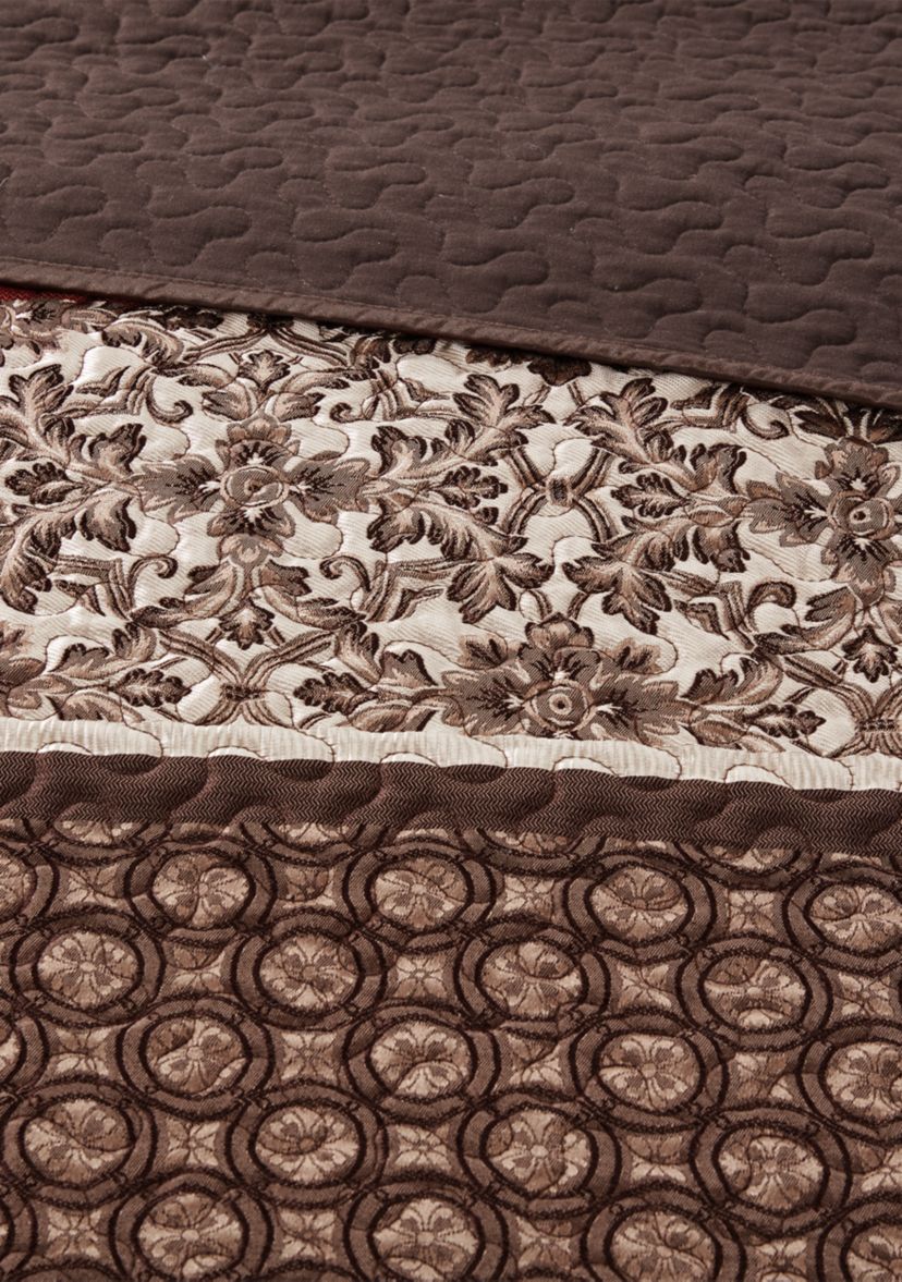 Princeton 5 Piece Reversible Jacquard Bedspread Set