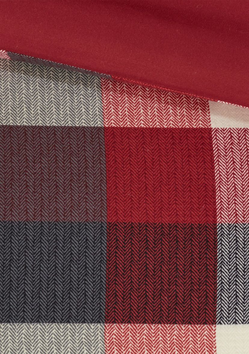 Ridge 6 Piece Herringbone Duvet Cover Set