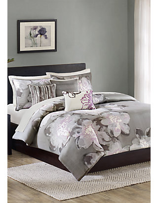 Madison Park Serena 6 Piece Printed Duvet Cover Set Belk