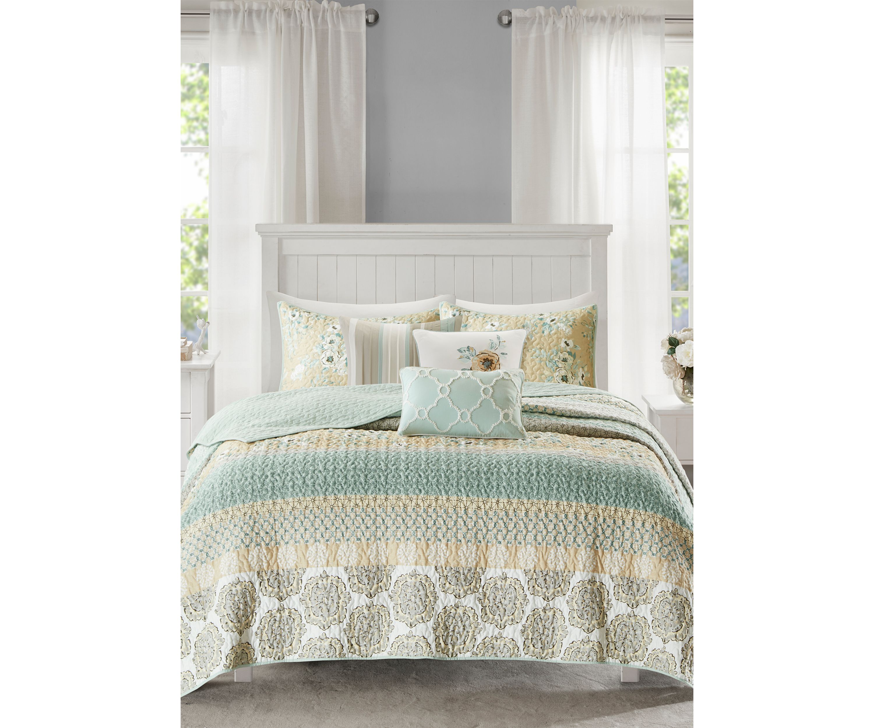 Willa 6 Piece Reversible Coverlet Set
