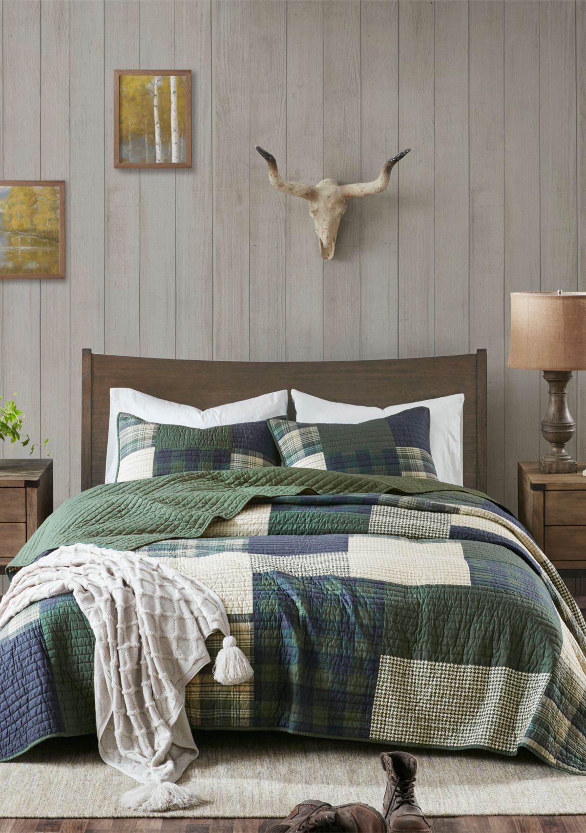  Mill Creek Oversized Cotton Quilt Set 