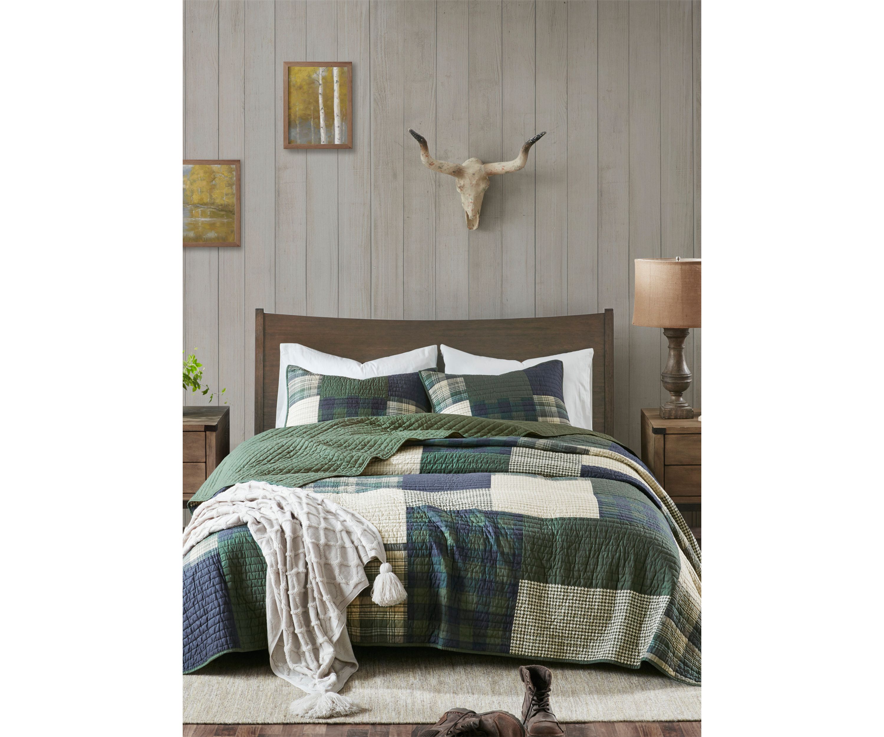  Mill Creek Oversized Cotton Quilt Set 