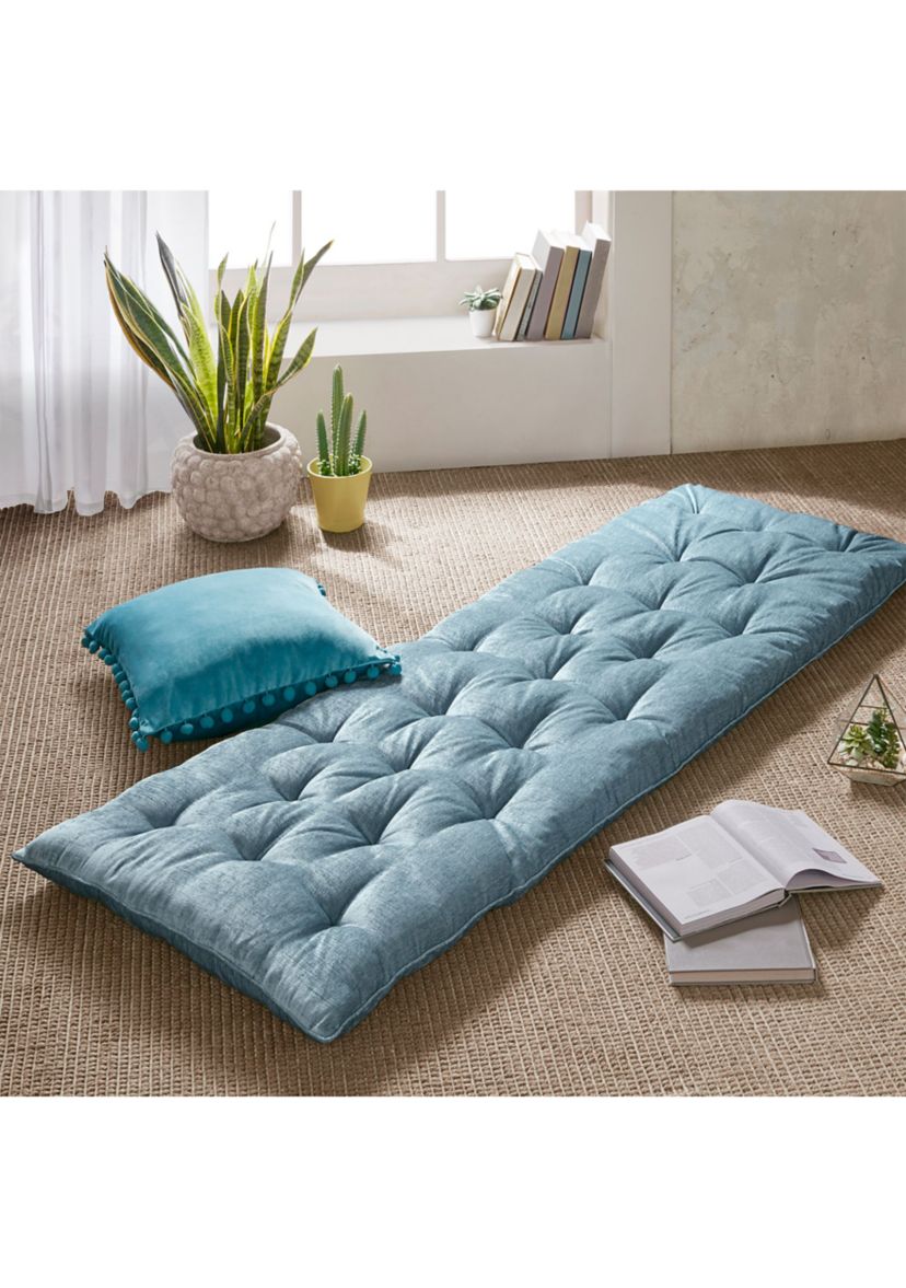 Edelia Poly Chenille Lounge Floor Pillow Cushion