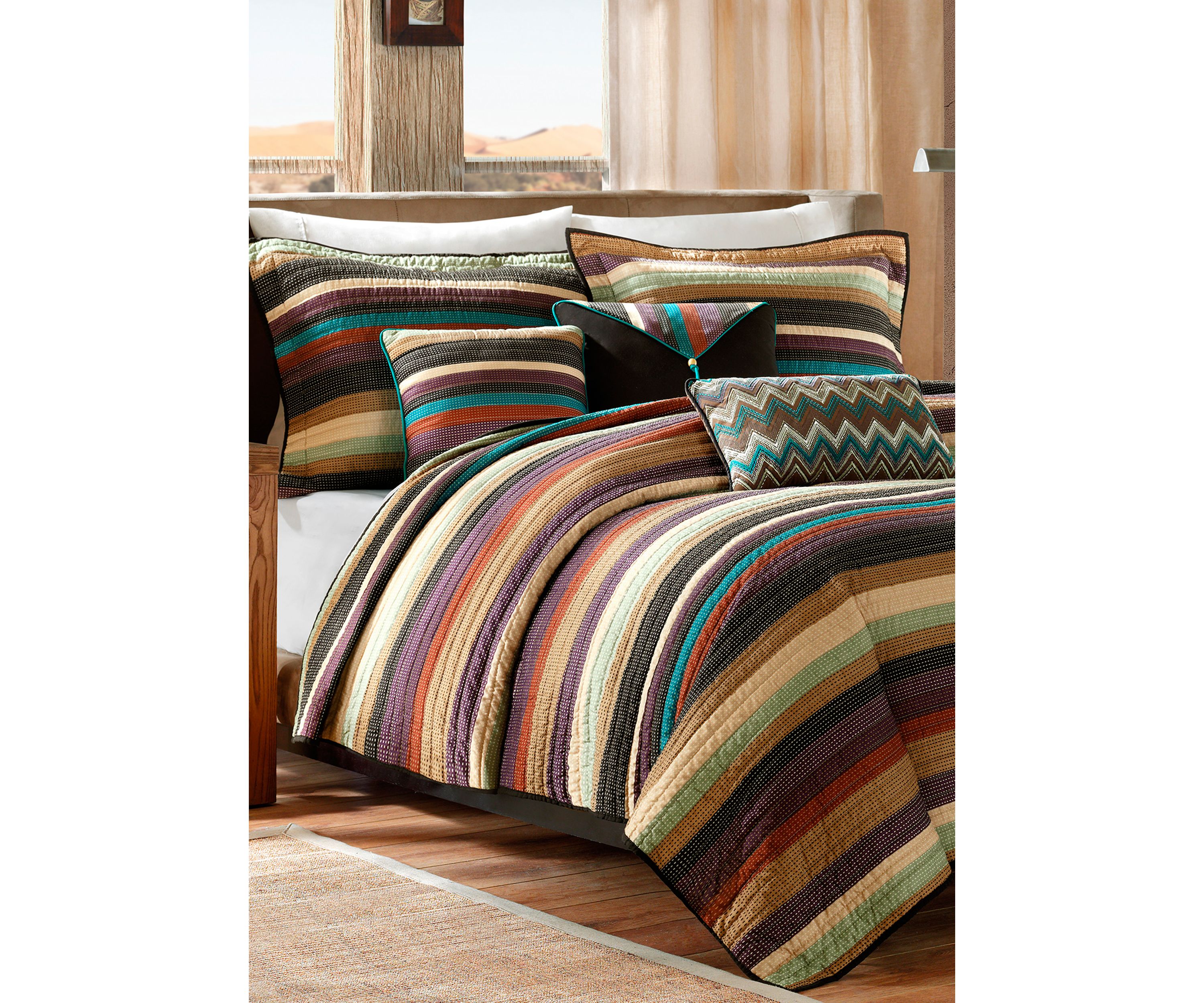 Yosemite Quilted Coverlet Set 