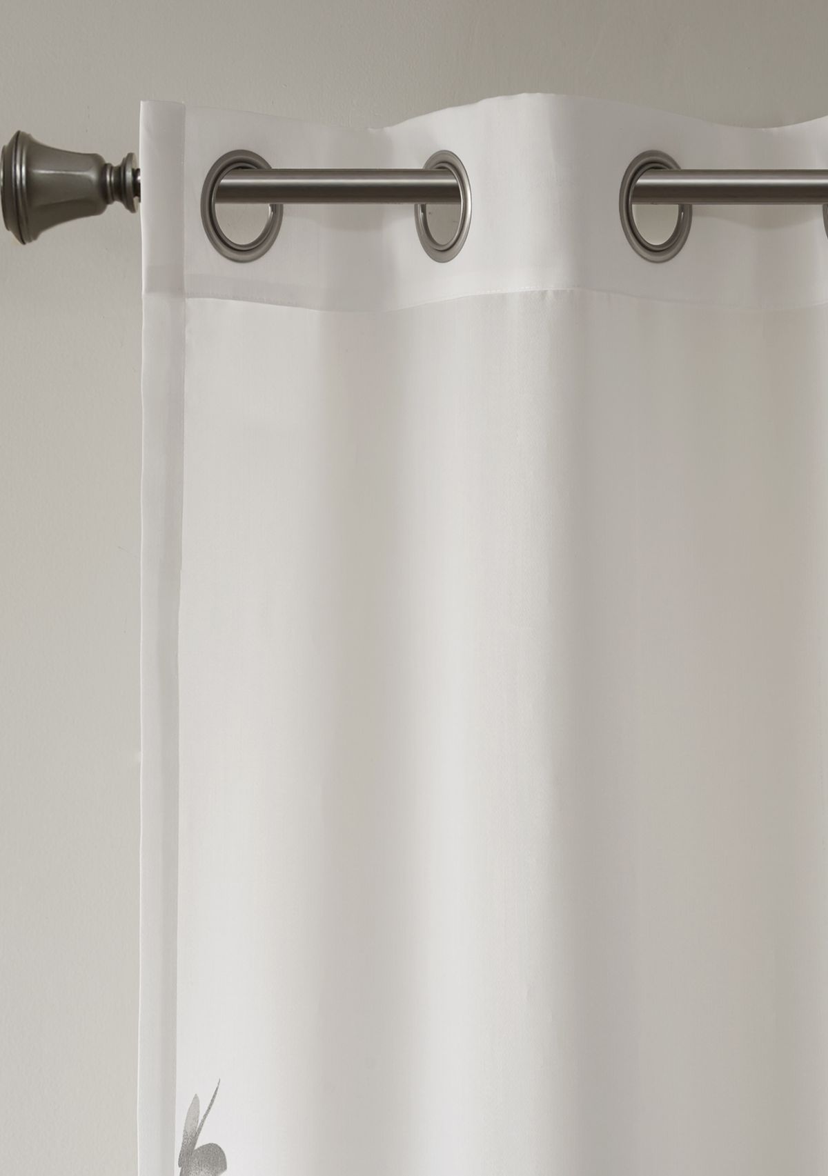 Cecily Burnout Printed Window Panel