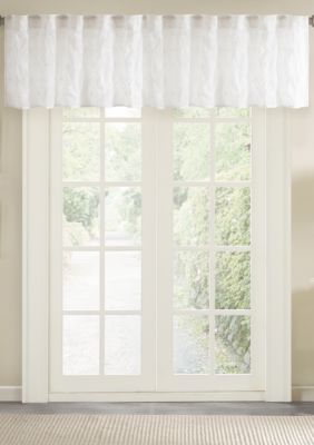 Gemma Sheer Embroidered Window Valance