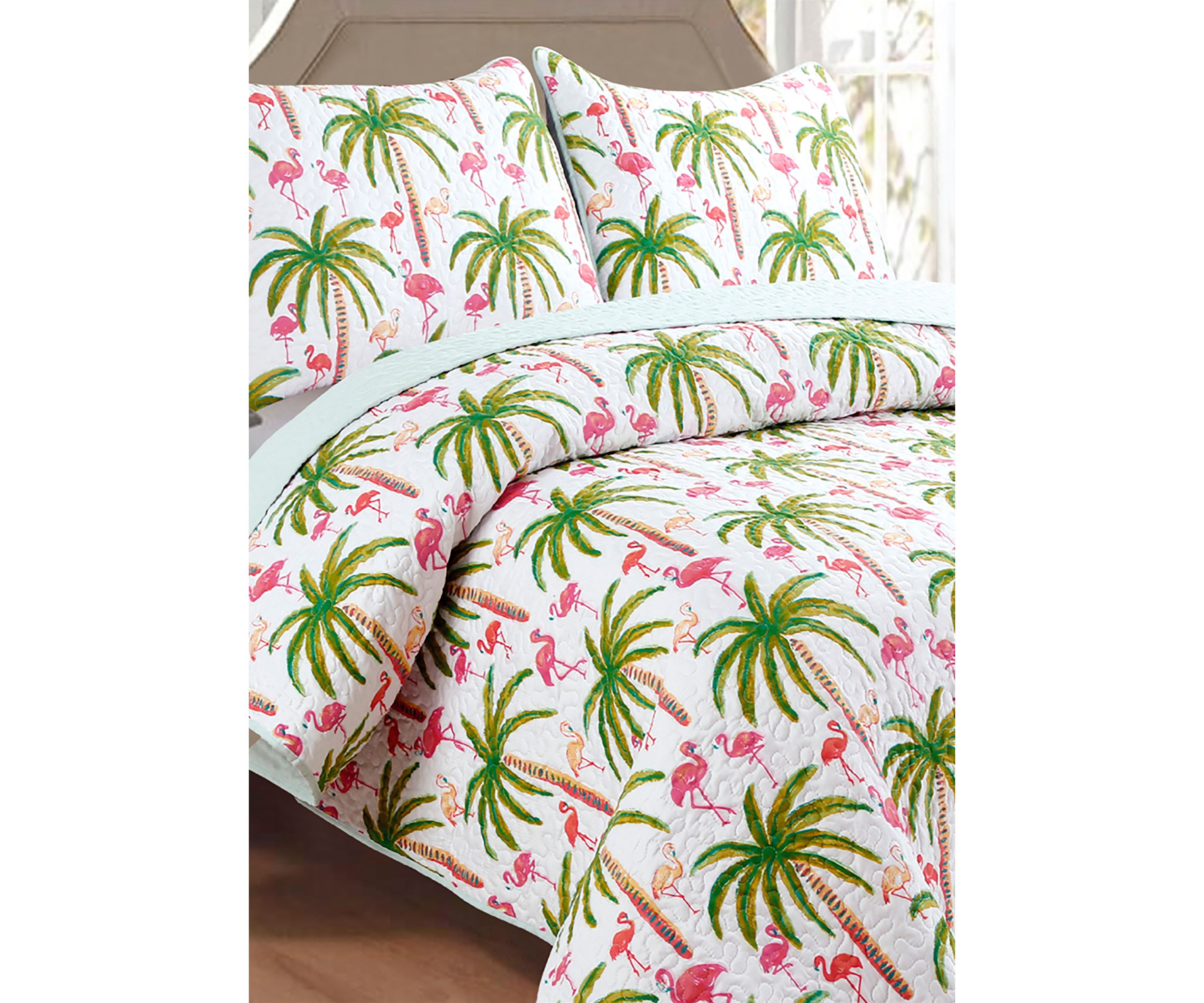 Flamingo Quilt Set