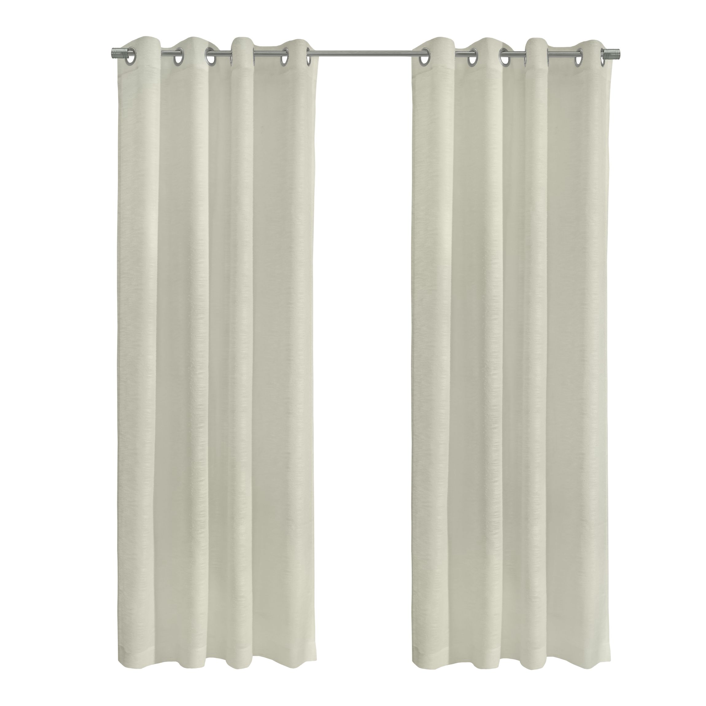 Boucle Sheer Grommet Curtain Panel
