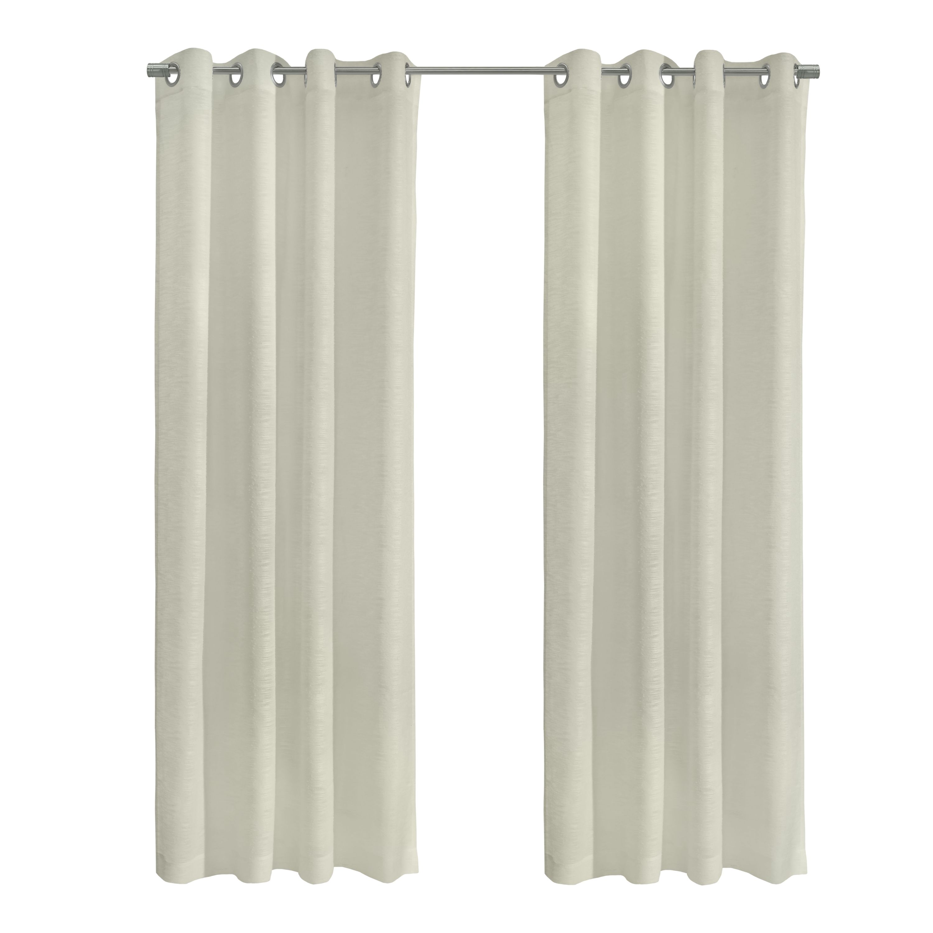 Boucle Sheer Grommet Curtain Panel