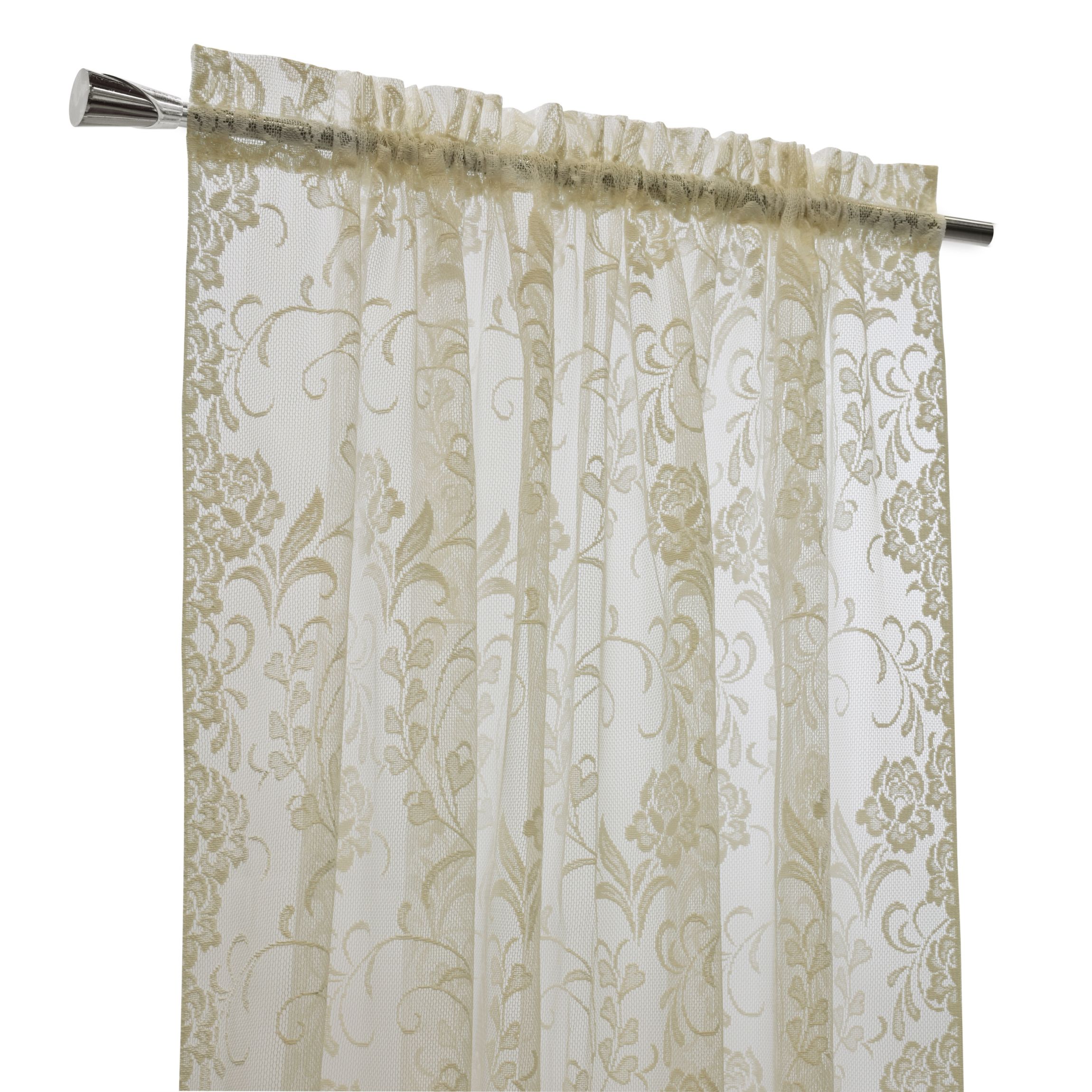 Limoges Sheer Rod Pocket Curtain Panel