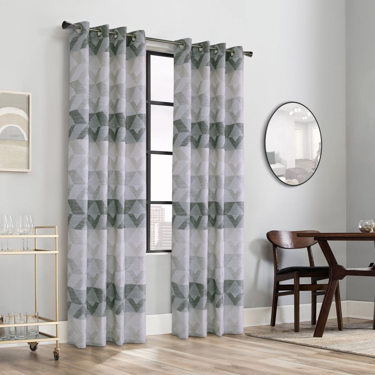 Jackson Light Filtering Grommet Curtain Panel
