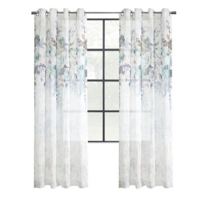 Floralie Light Filtering Grommet Curtain Panel