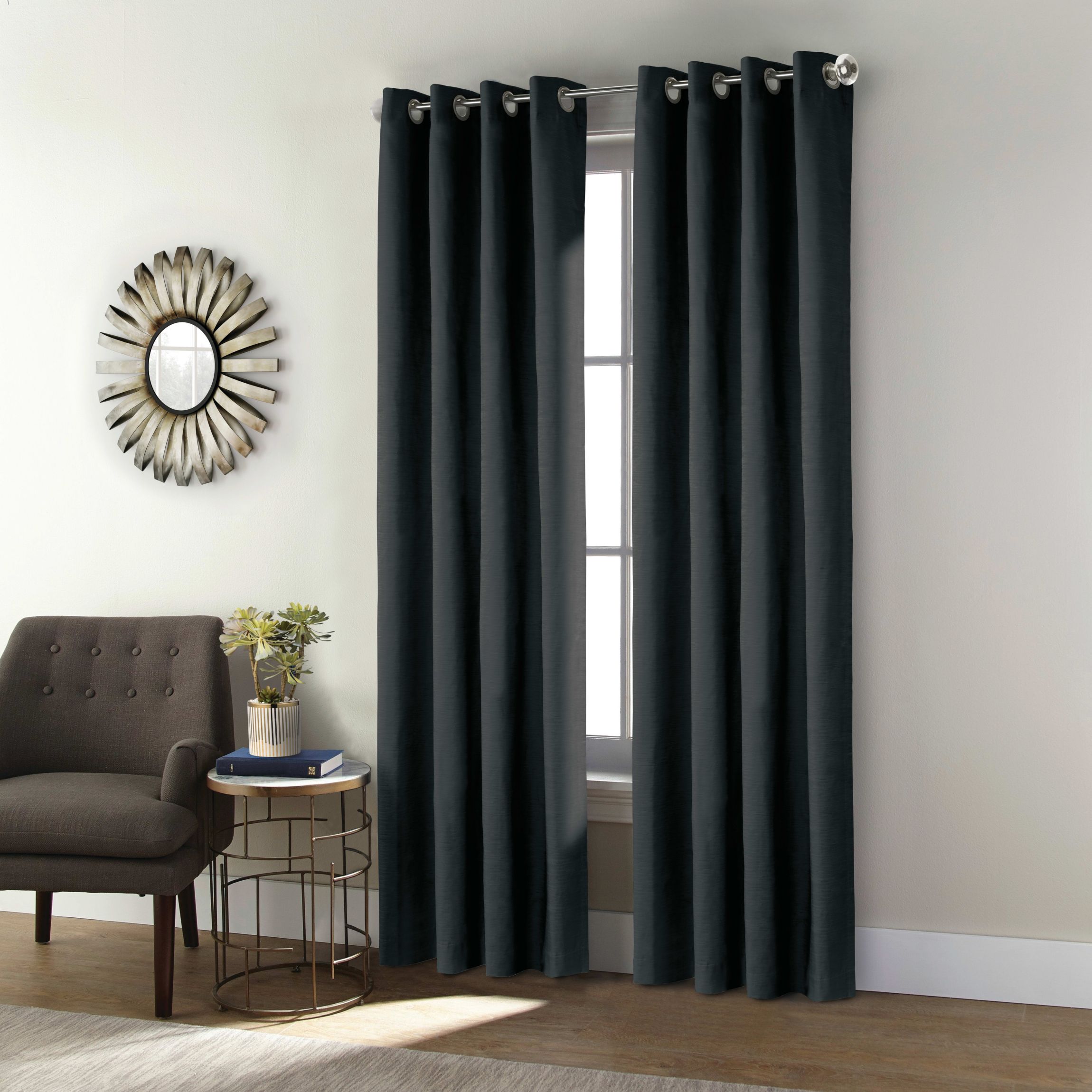 Shadow Blackout Grommet Curtain Panel
