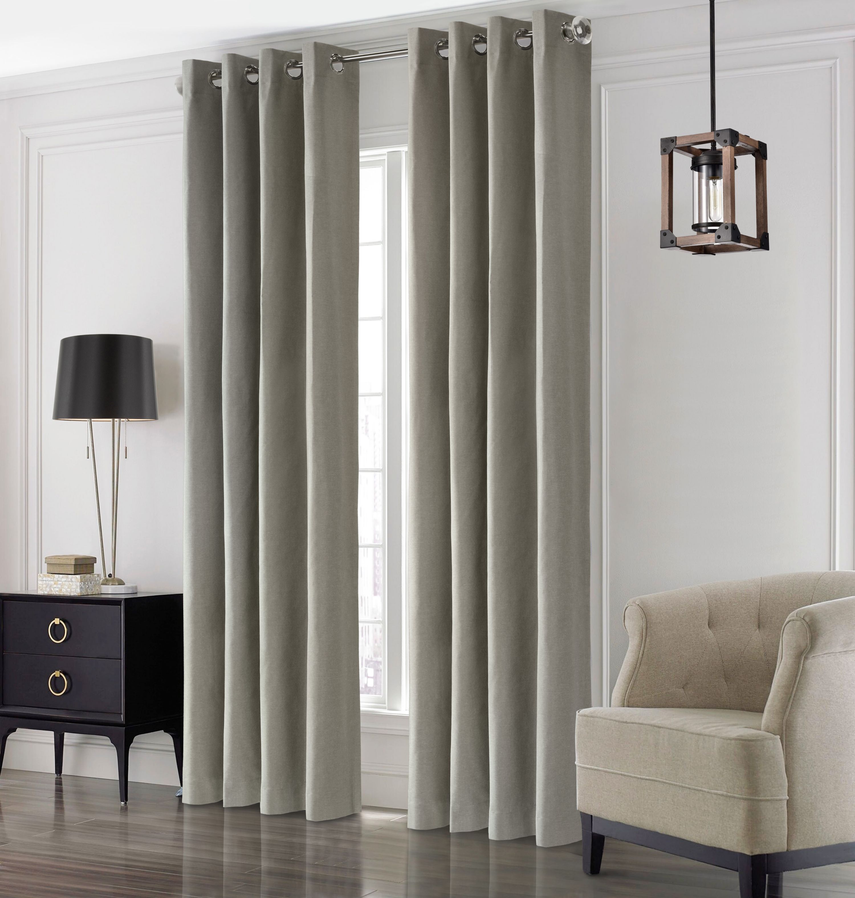 Edison Blackout Grommet Curtain Panel