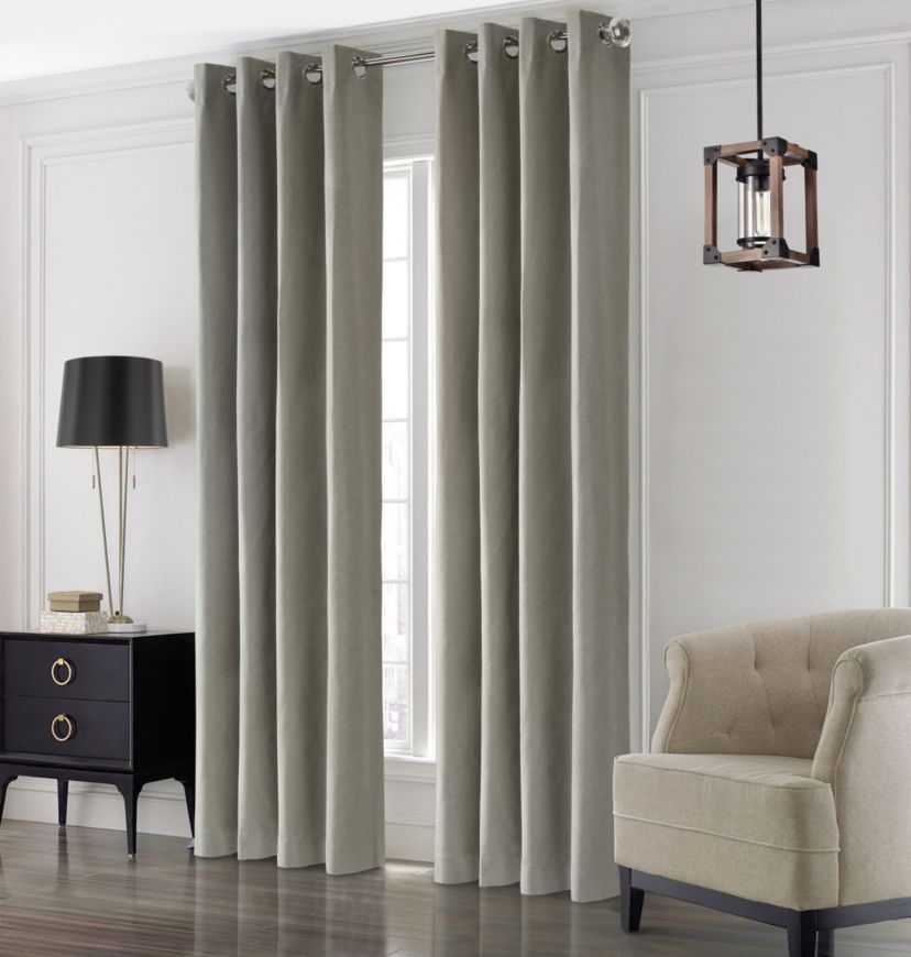Edison Blackout Grommet Curtain Panel