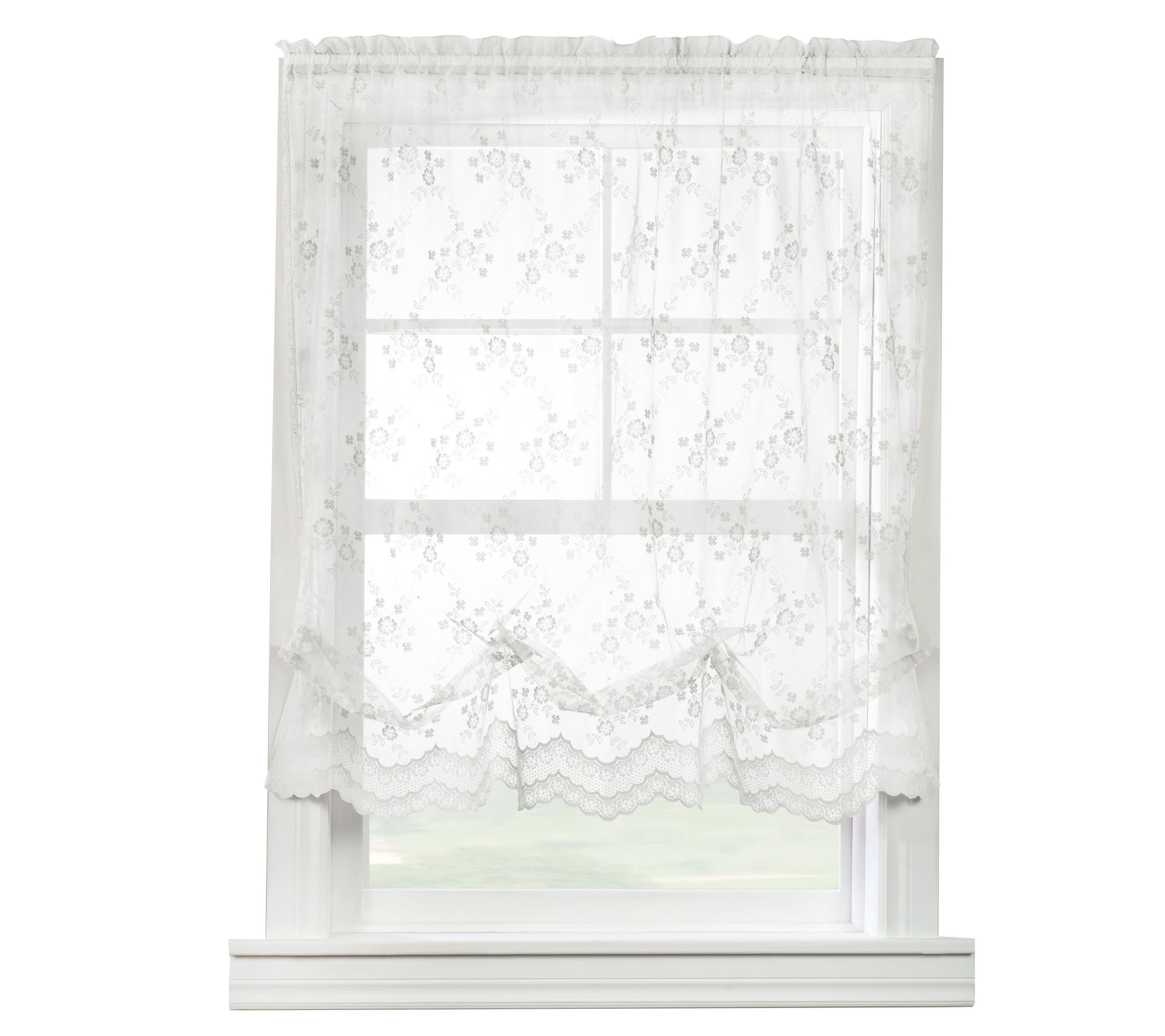 Mona Lisa Sheer Rod Pocket Balloon Curtain